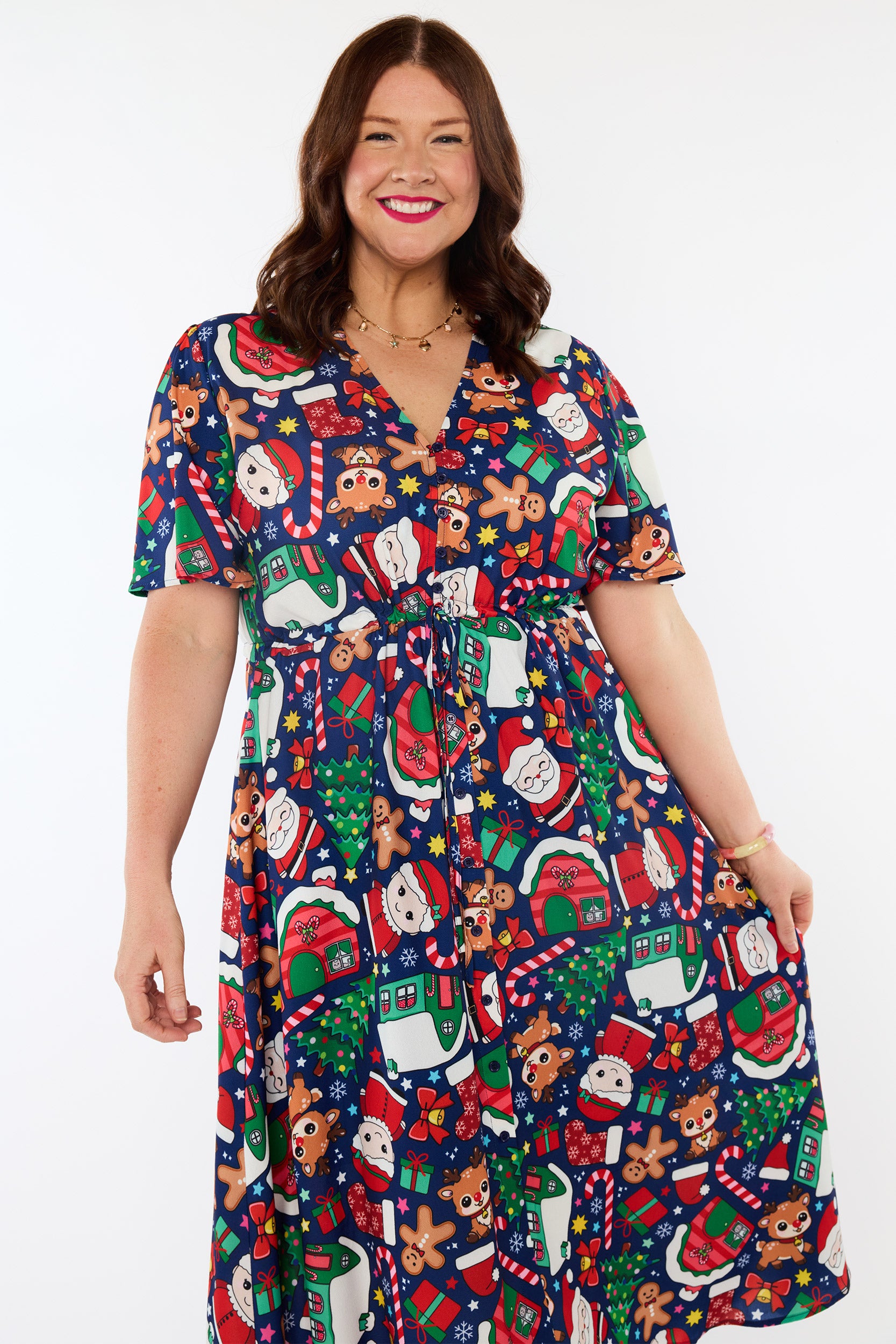 Marley Christmas Village Dress (Pre-Order)