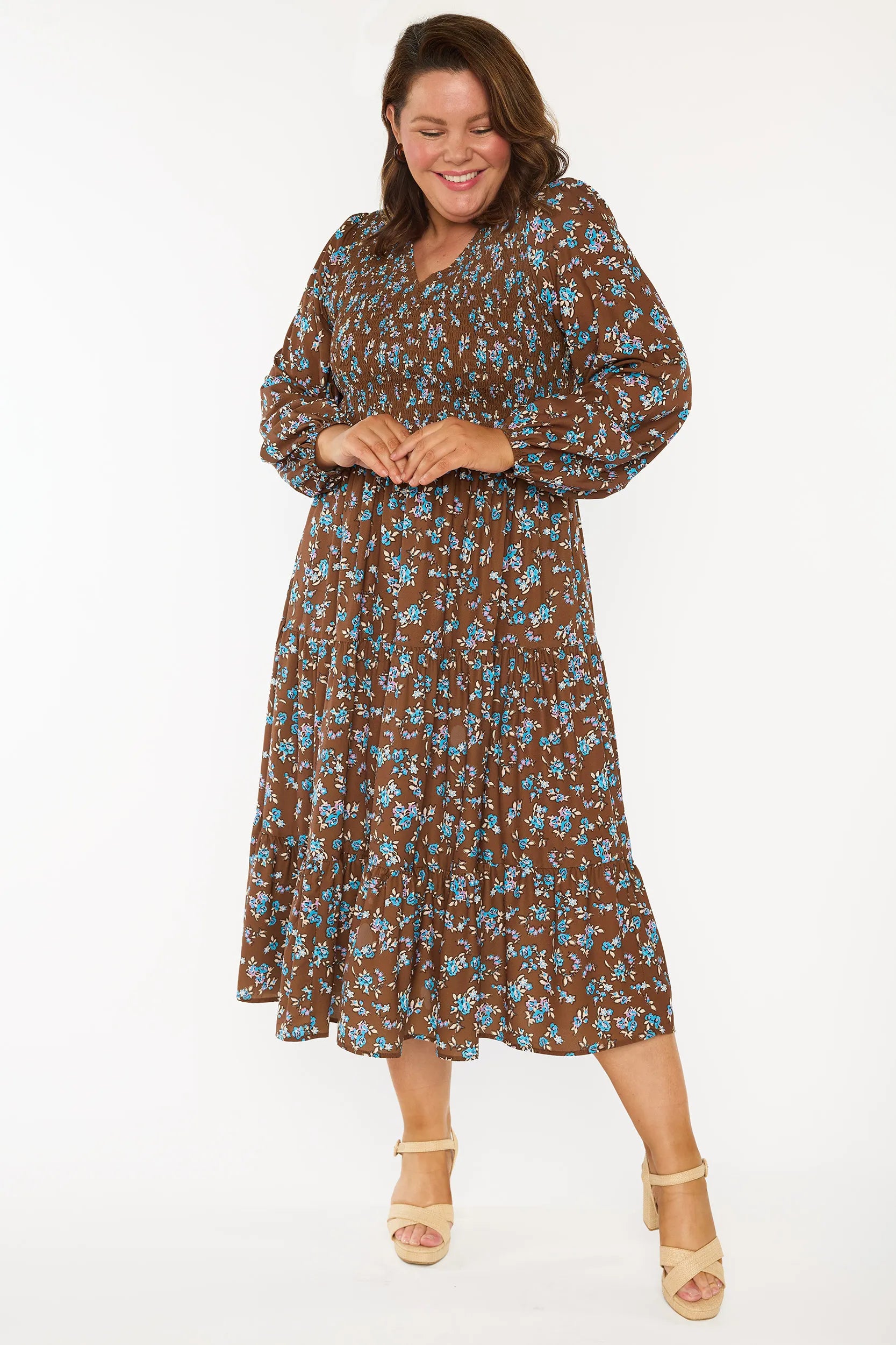 Stevie Coco Blossom Dress – Coco Blossom mid length dress
