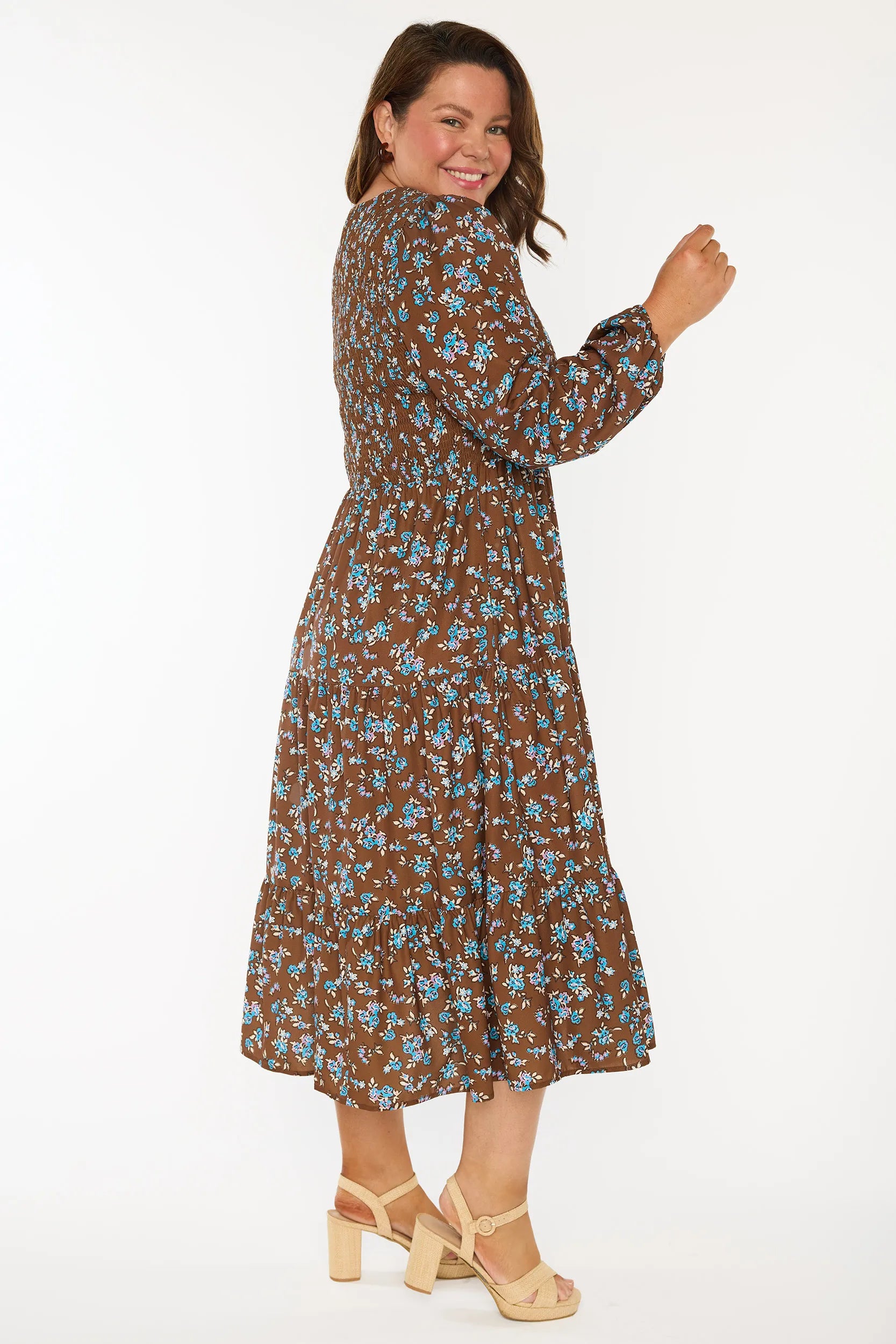 Stevie Coco Blossom Dress – Coco Blossom mid length dress
