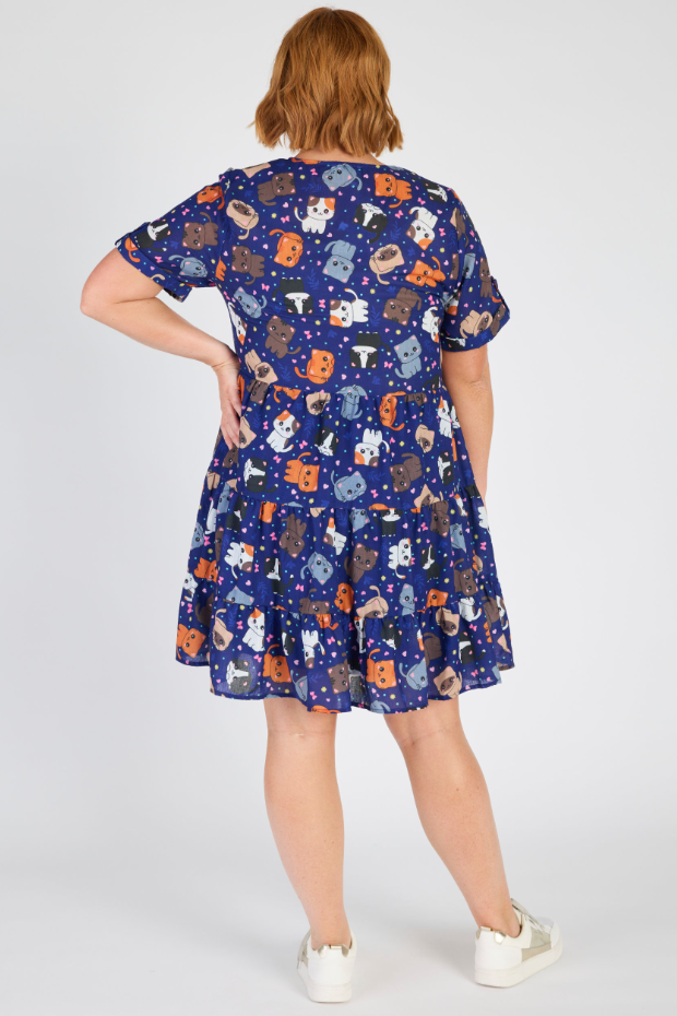 Poppy Cute Kitties Dress – Cute Kitties shift dress