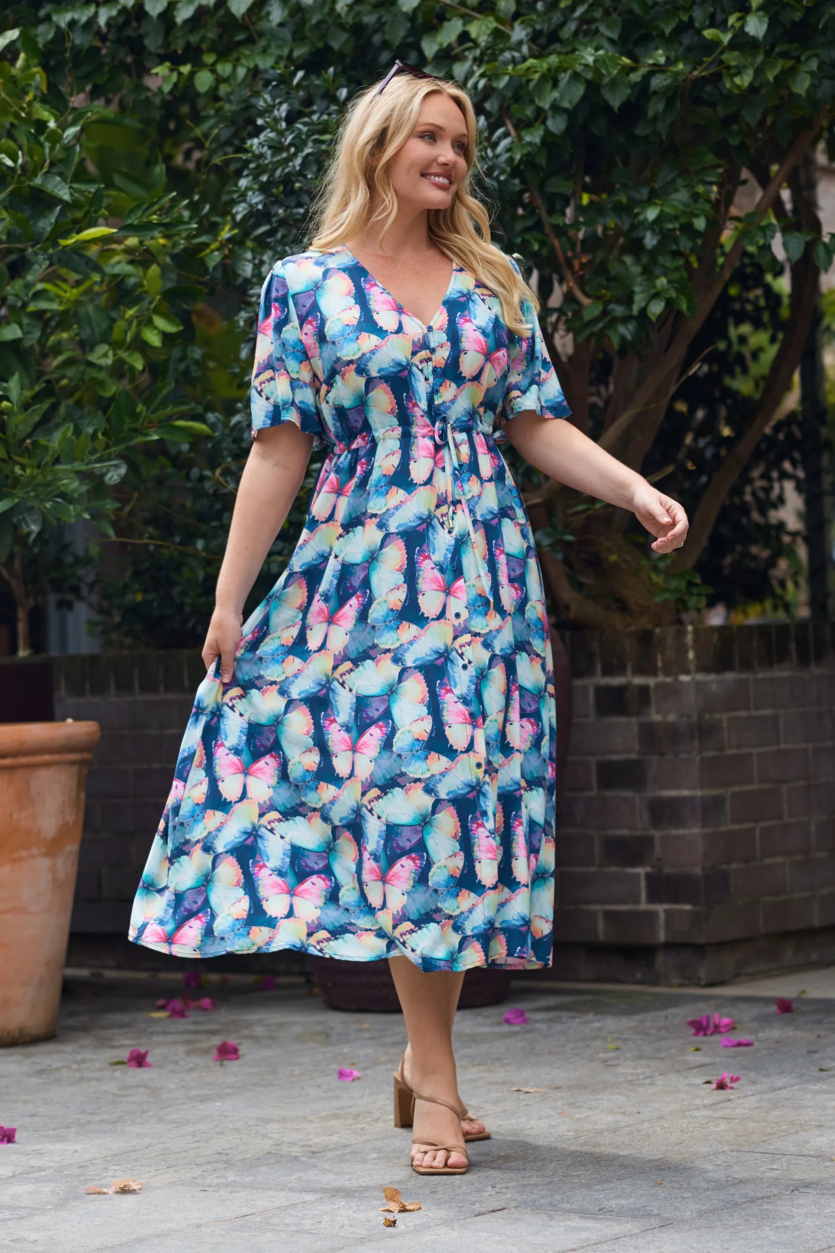 Michelle Flutterby Dress – Flutterby midi dress