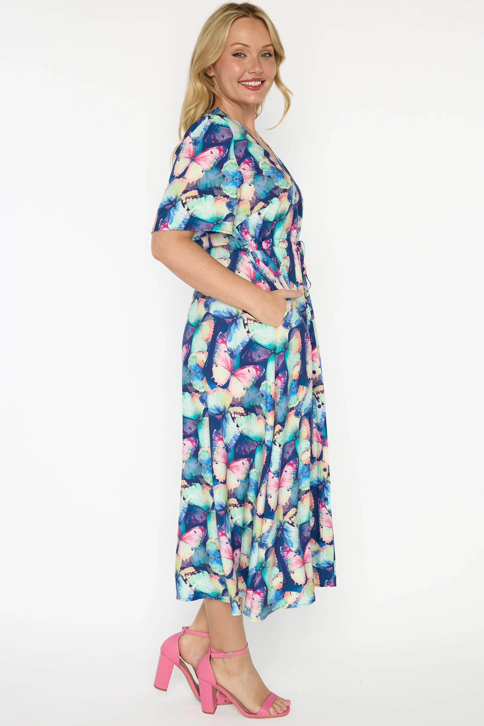 Michelle Flutterby Dress – Flutterby midi dress