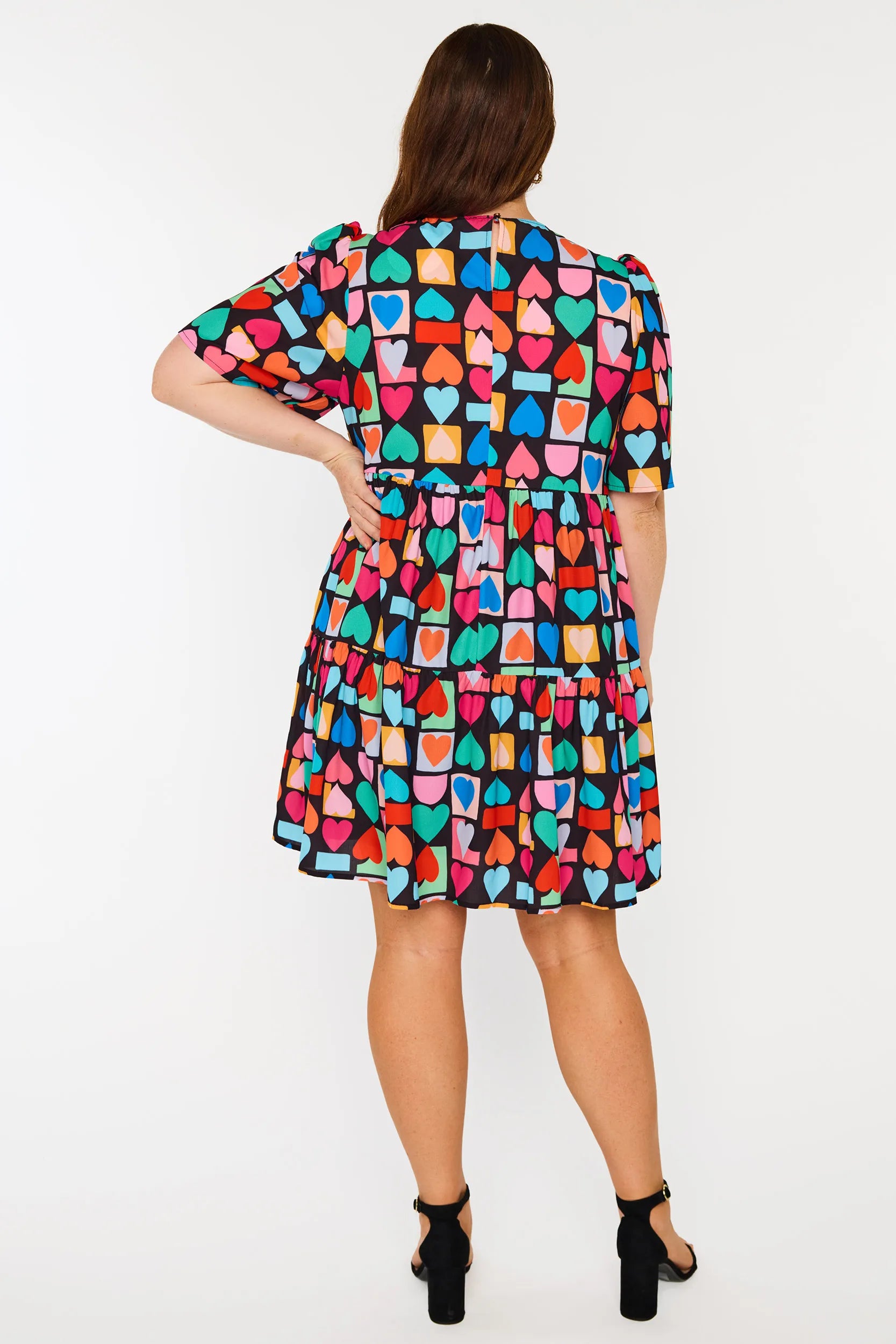 Jackson Geo Hearts Dress – Geo Hearts mini dress