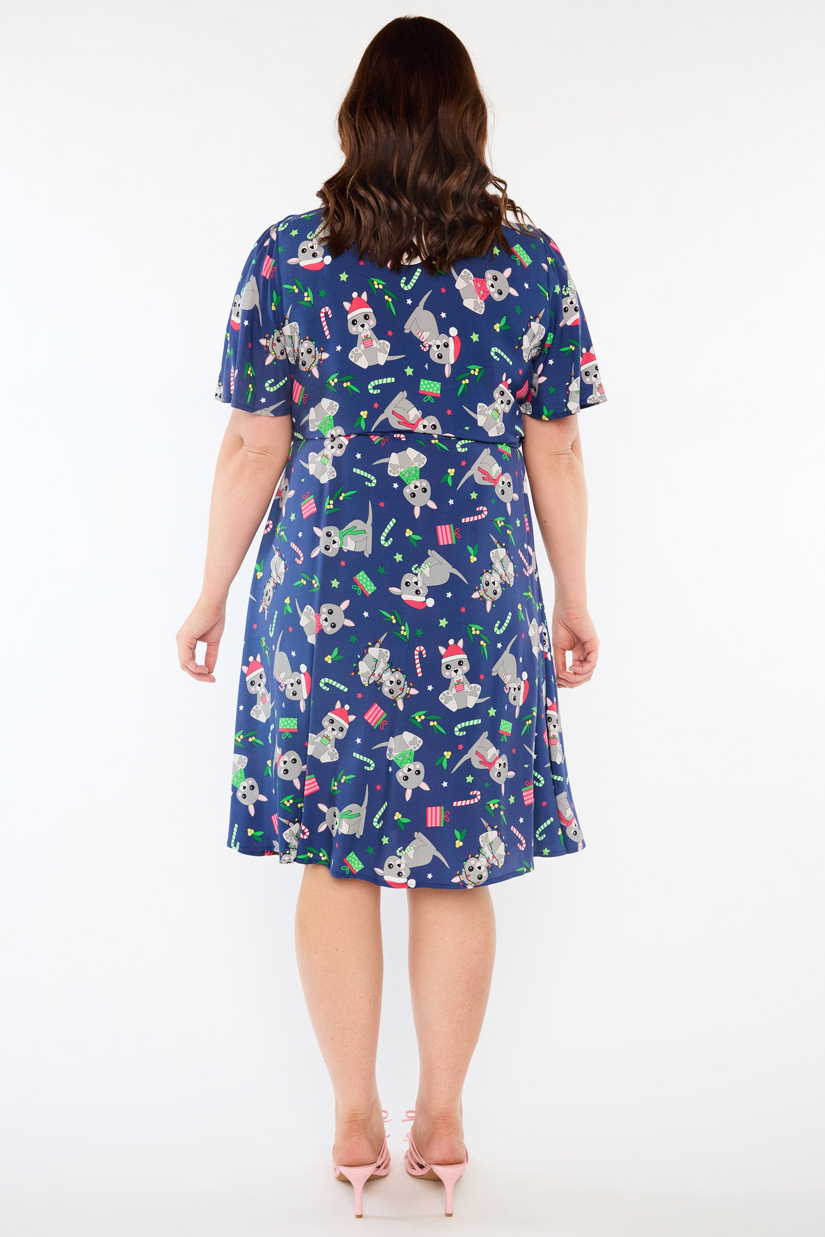 Jaz Kangaroo Christmas Dress (Pre-Order)