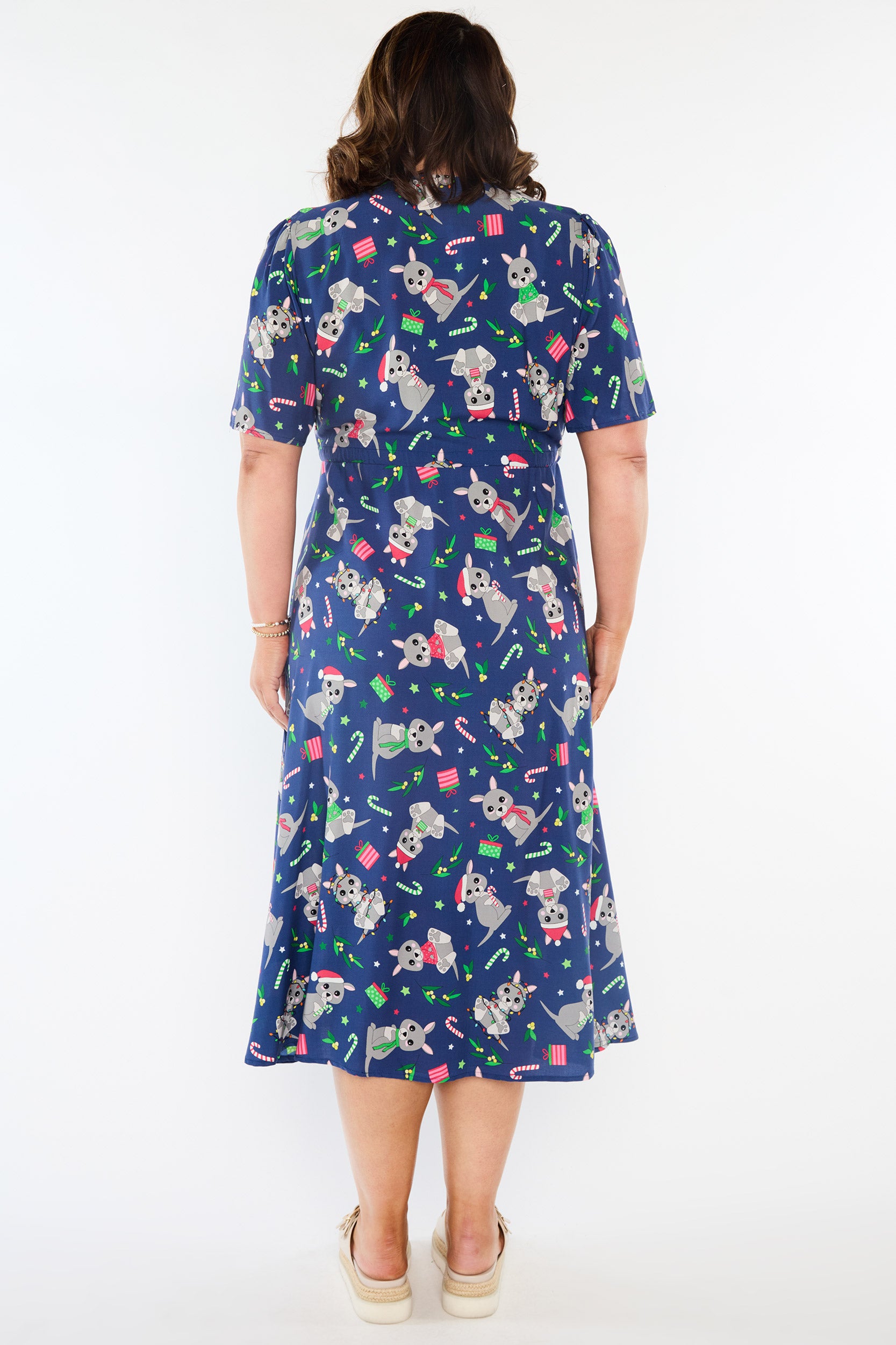 Michelle Kangaroo Christmas Dress (Pre-Order)
