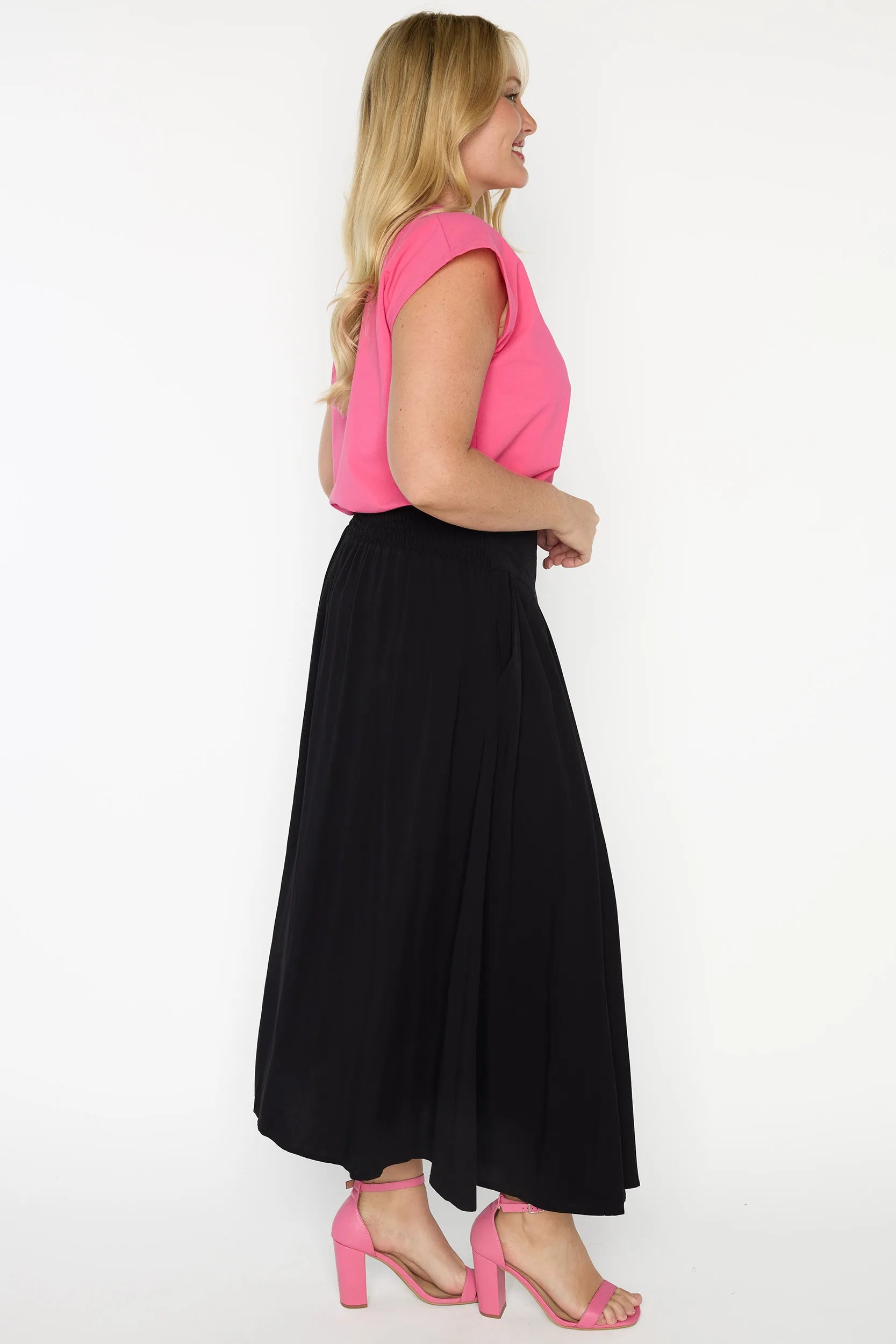 Katelyn Black Skirt – Black maxi skirt