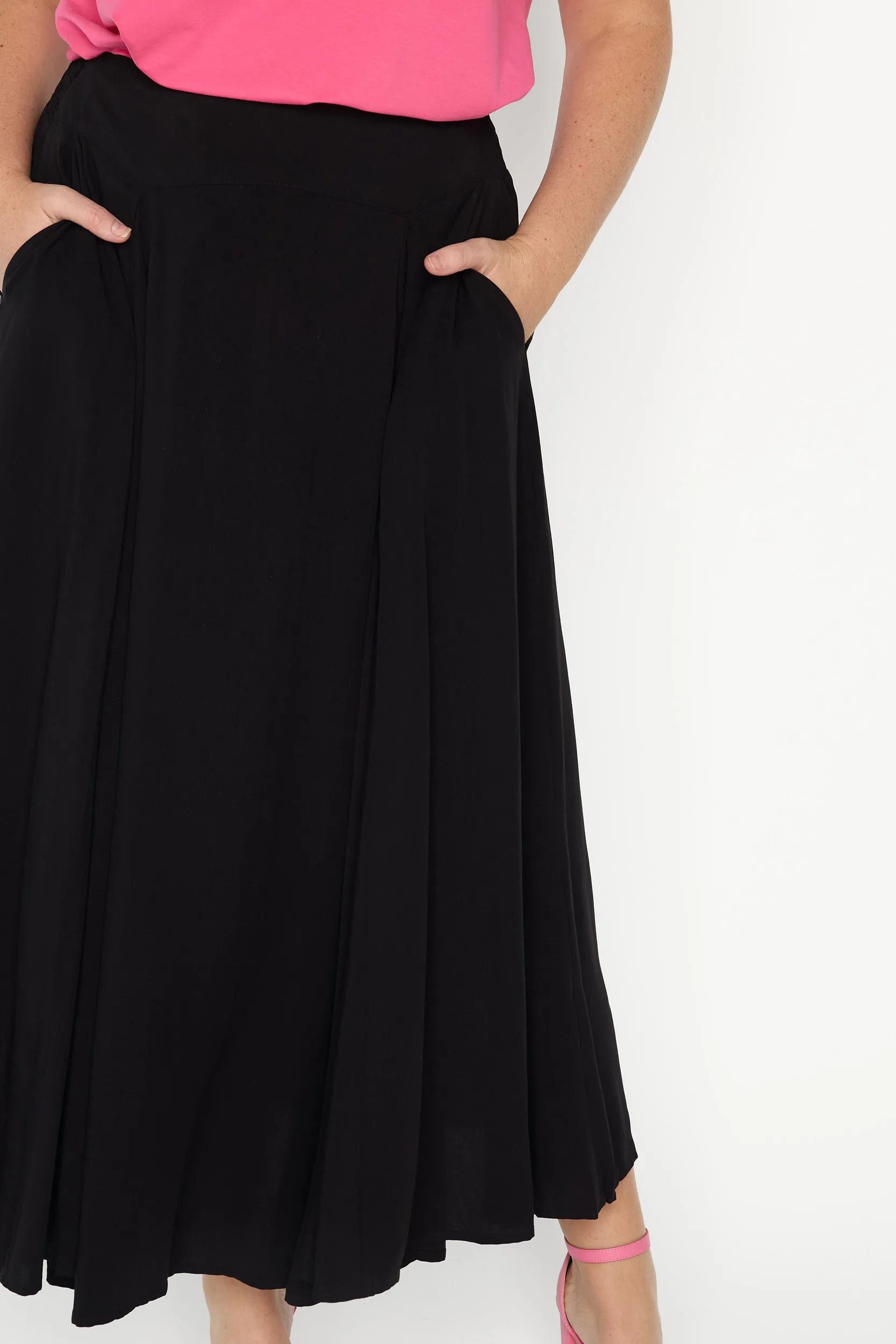 Katelyn Black Skirt – Black maxi skirt