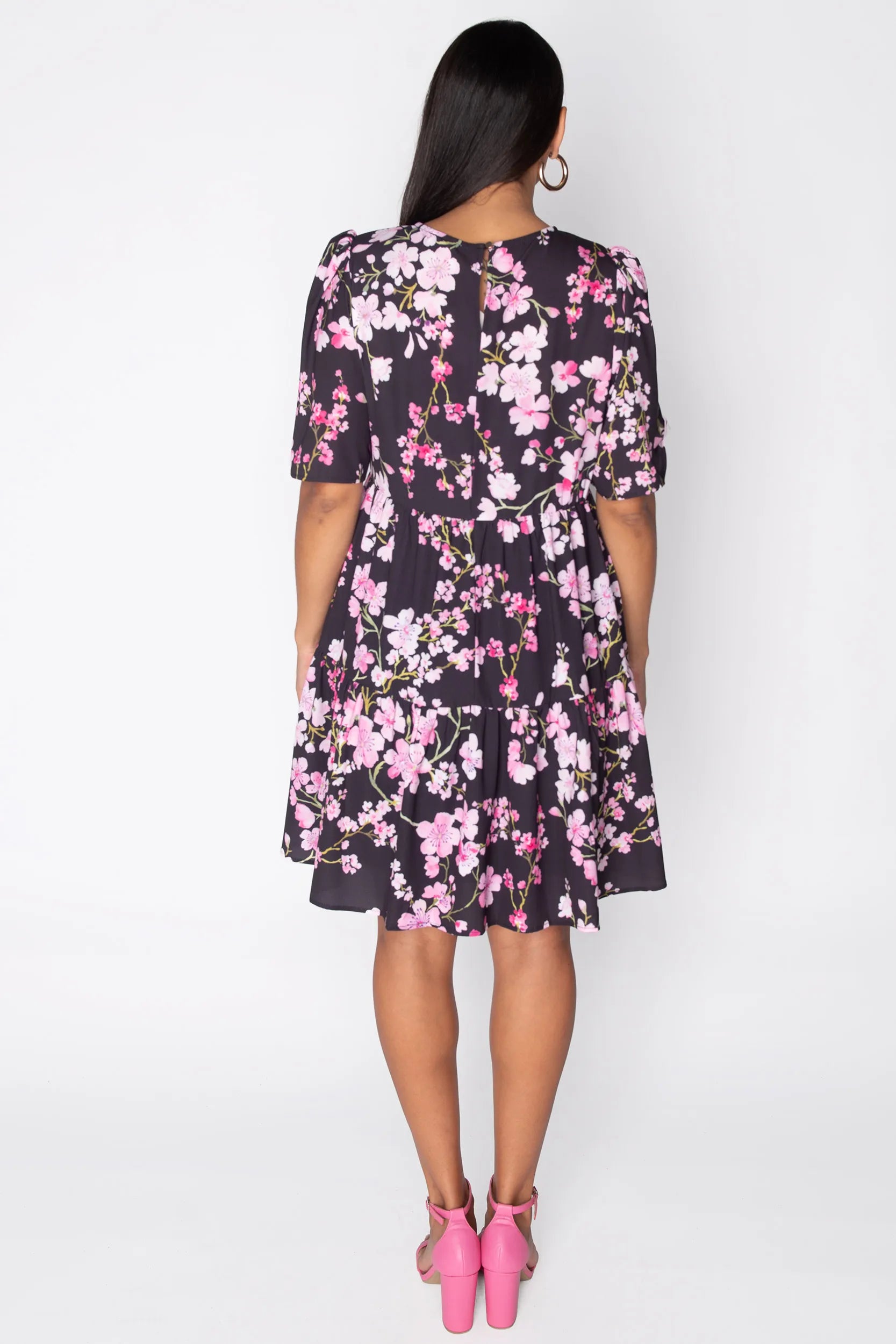 Jackson Blackout Cherry Blossom Dress – Blackout Cherry Blossom mini dress