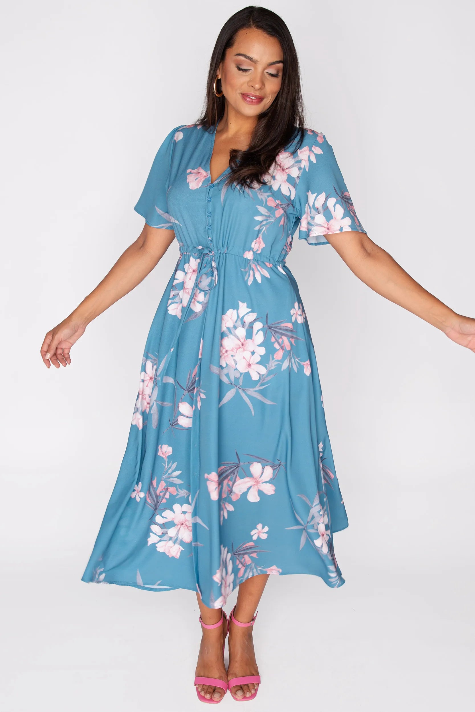 Marley Jasmine Sky Dress – Jasmine Sky midi dress