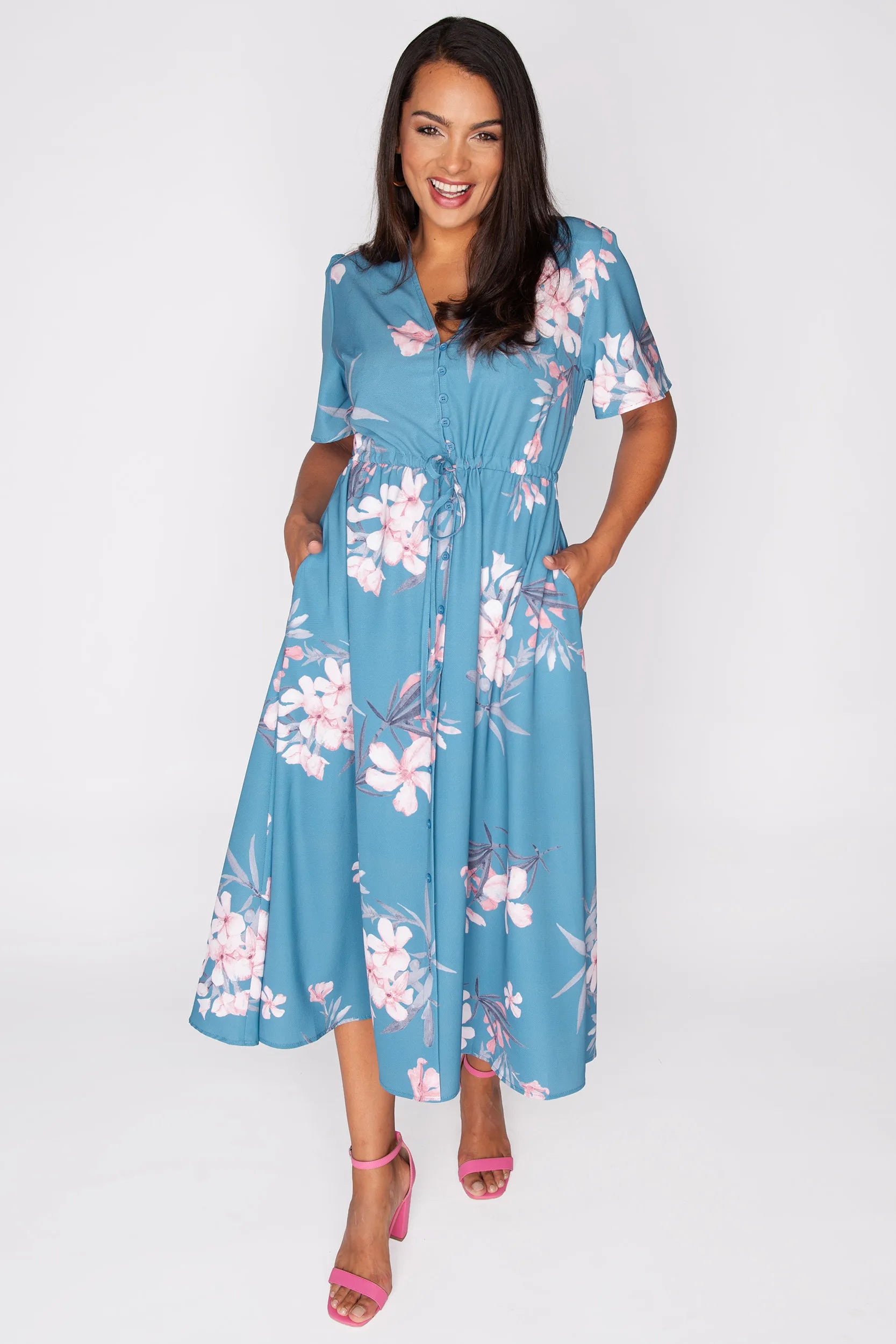 Marley Jasmine Sky Dress – Jasmine Sky midi dress