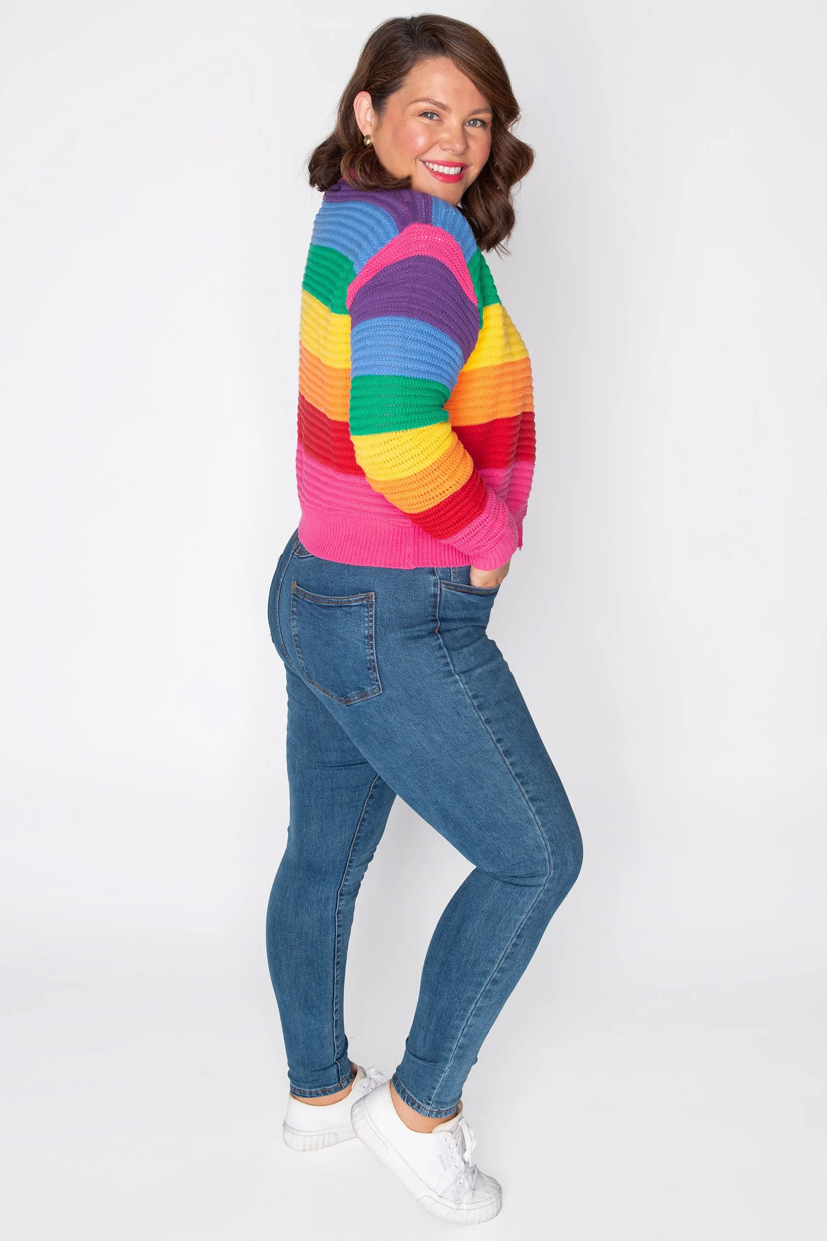 Joelz Rainbow Cardi – Rainbow cardigan