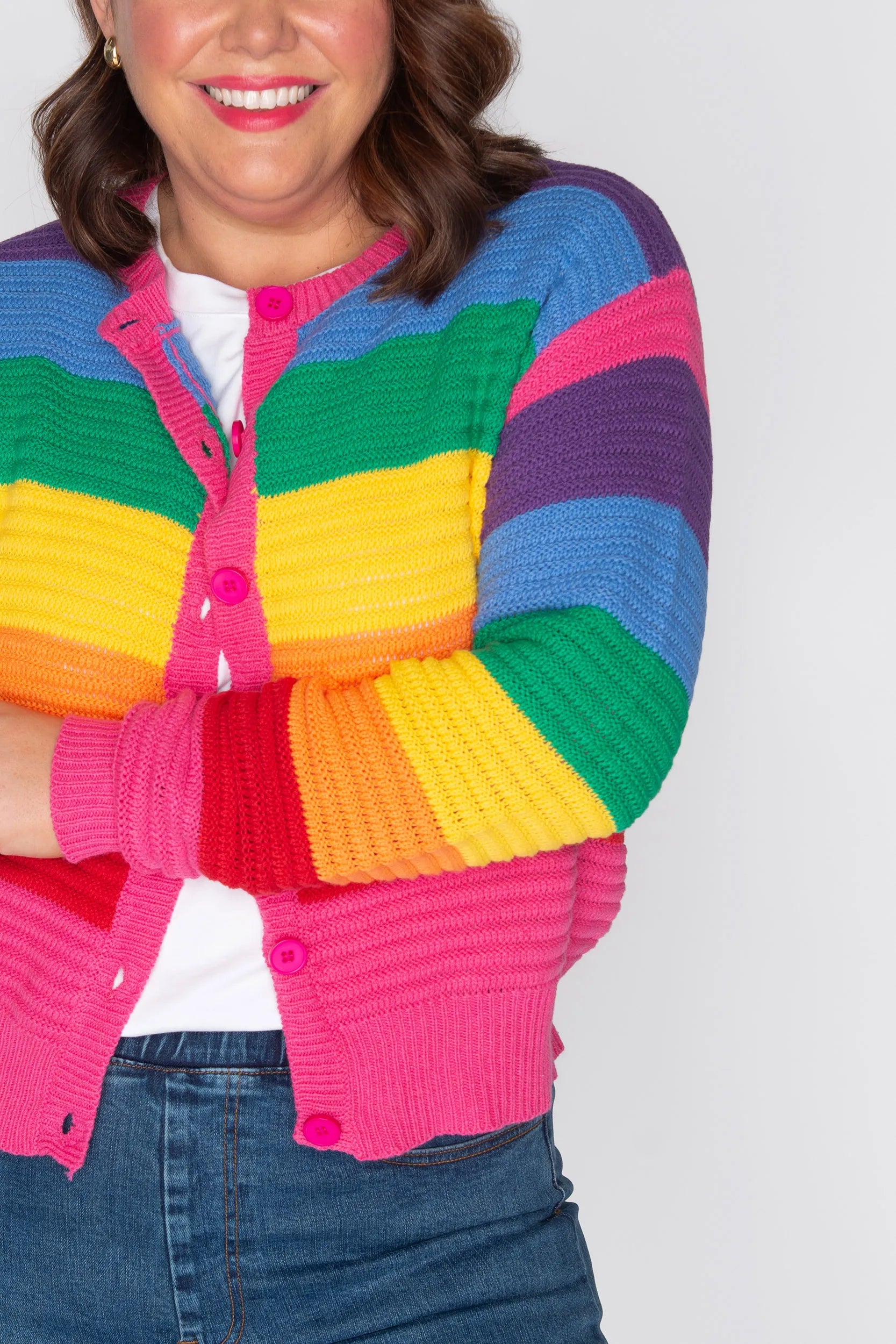 Joelz Rainbow Cardi – Rainbow cardigan