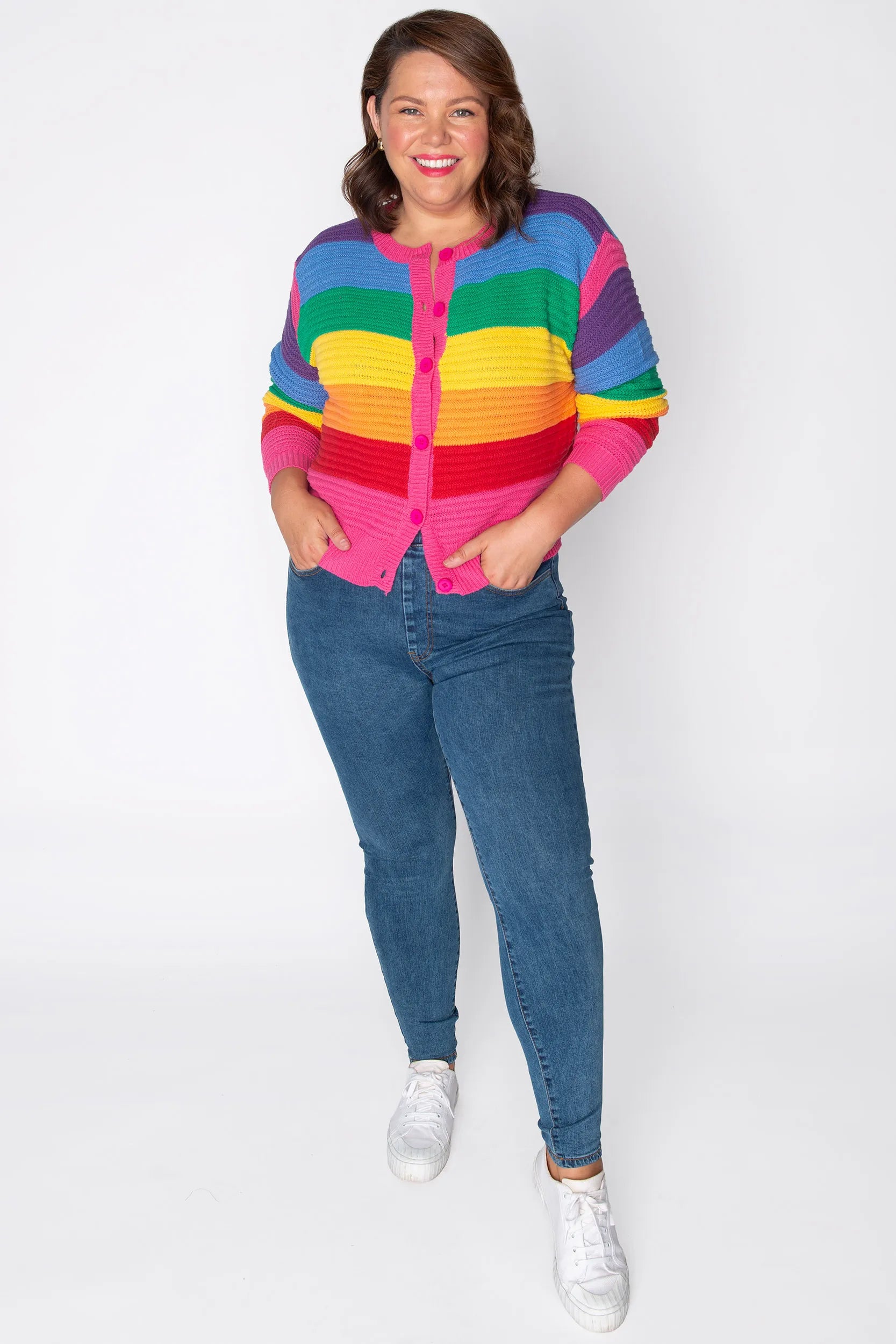 Joelz Rainbow Cardi – Rainbow cardigan