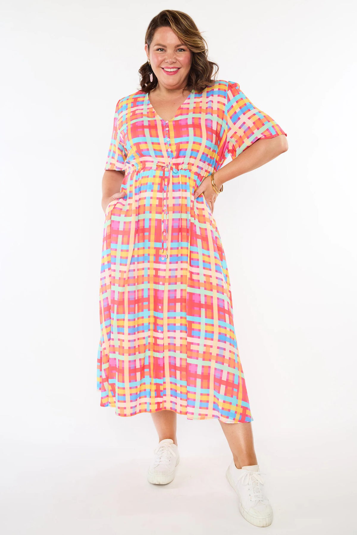 Michelle LPD Weave Dress