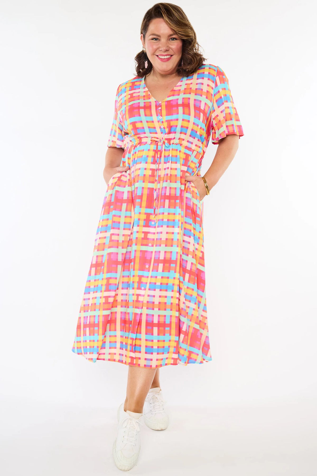 Michelle LPD Weave Dress
