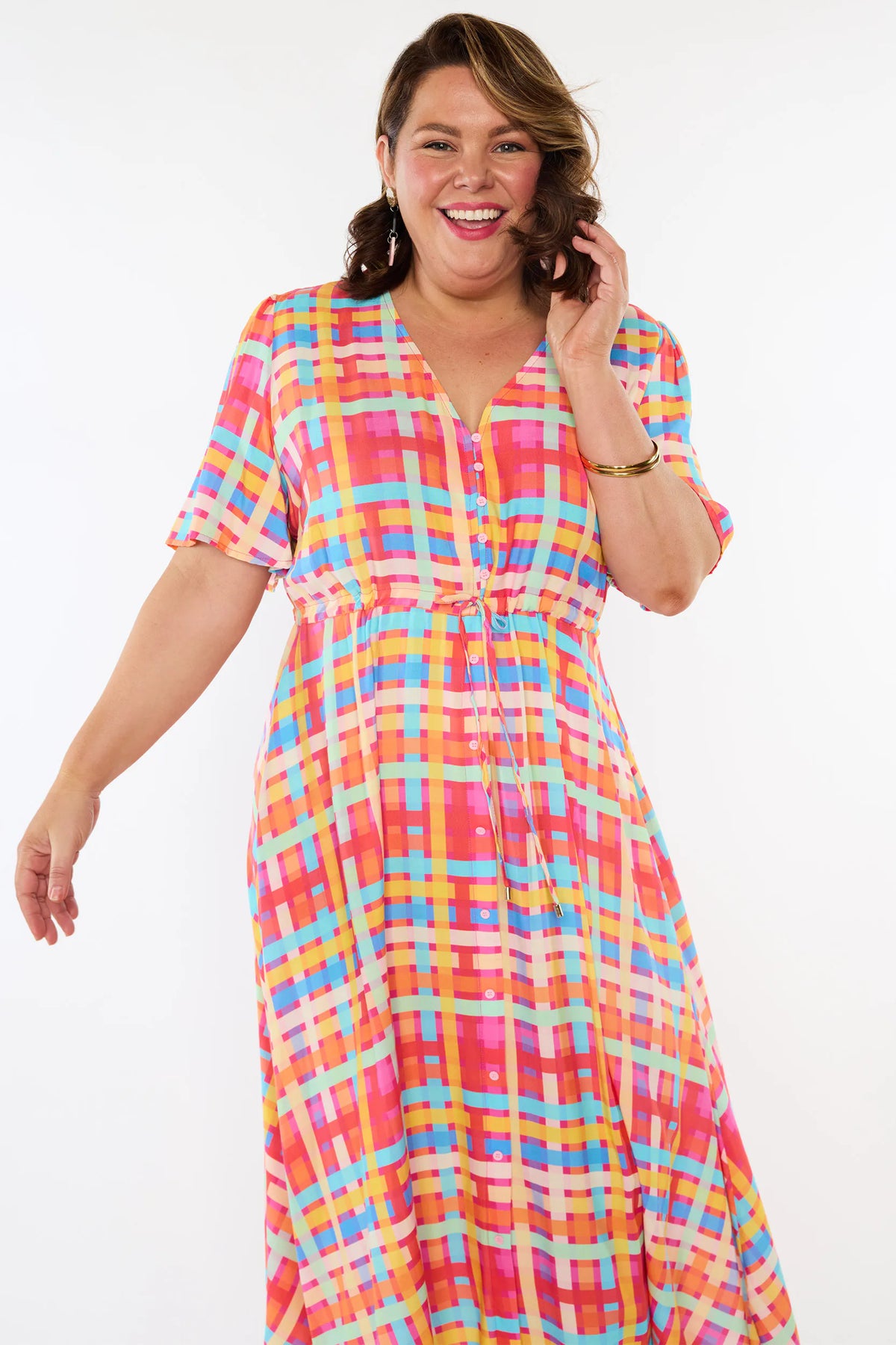 Michelle LPD Weave Dress