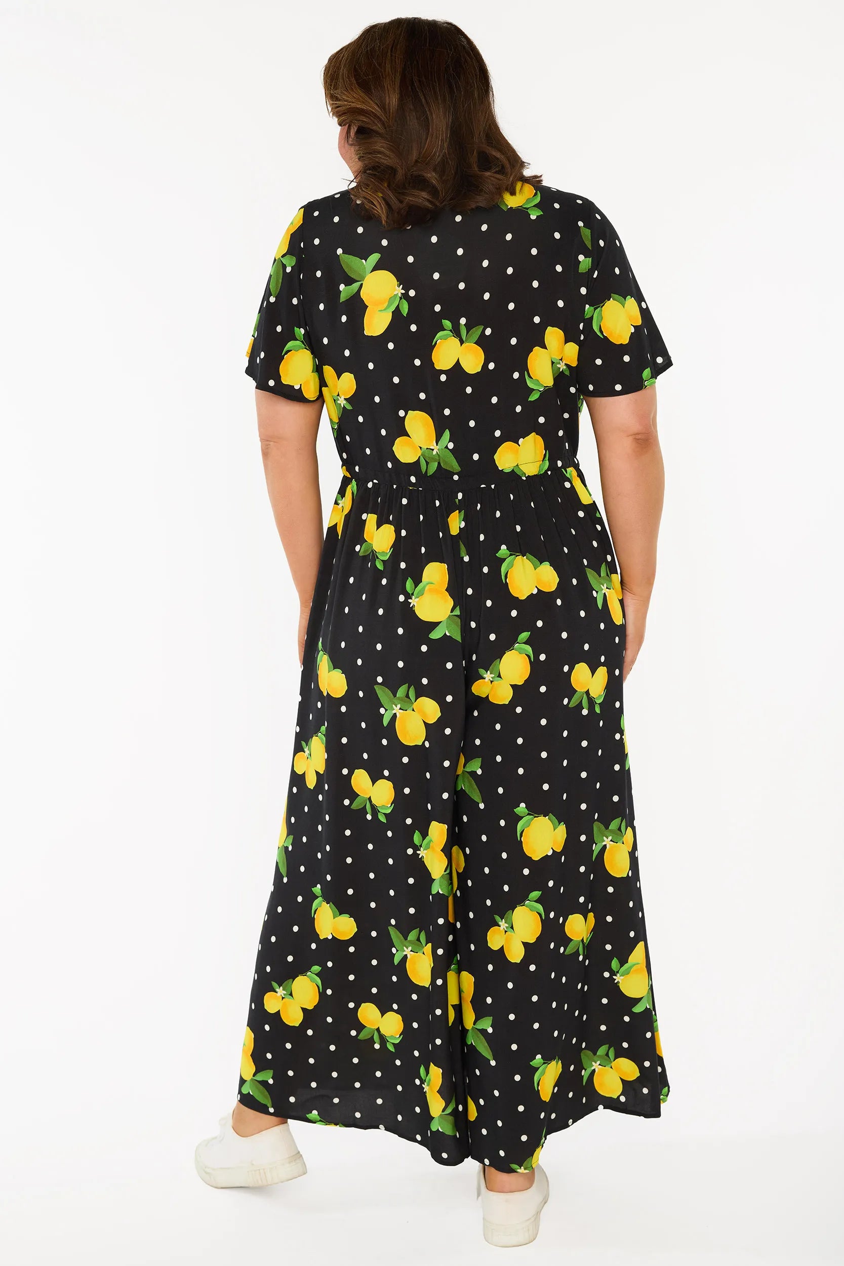 Juniper Lemon Spot Jumpsuit