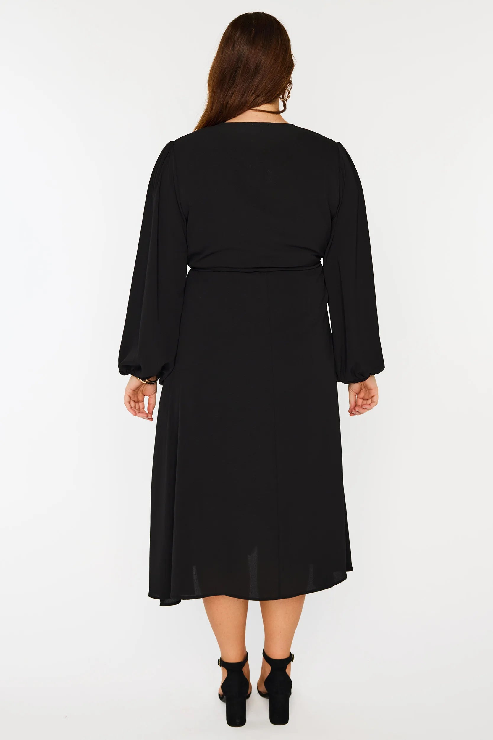 Marlene Black Dress – Black midi dress