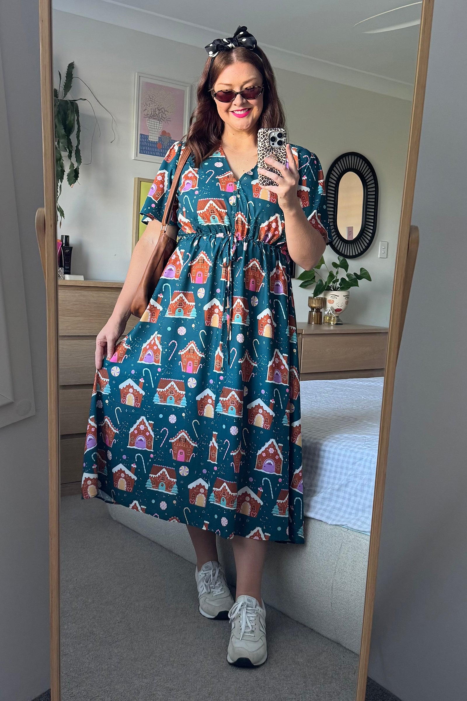 Marley Gingerbread House Christmas Dress (Pre-Order)