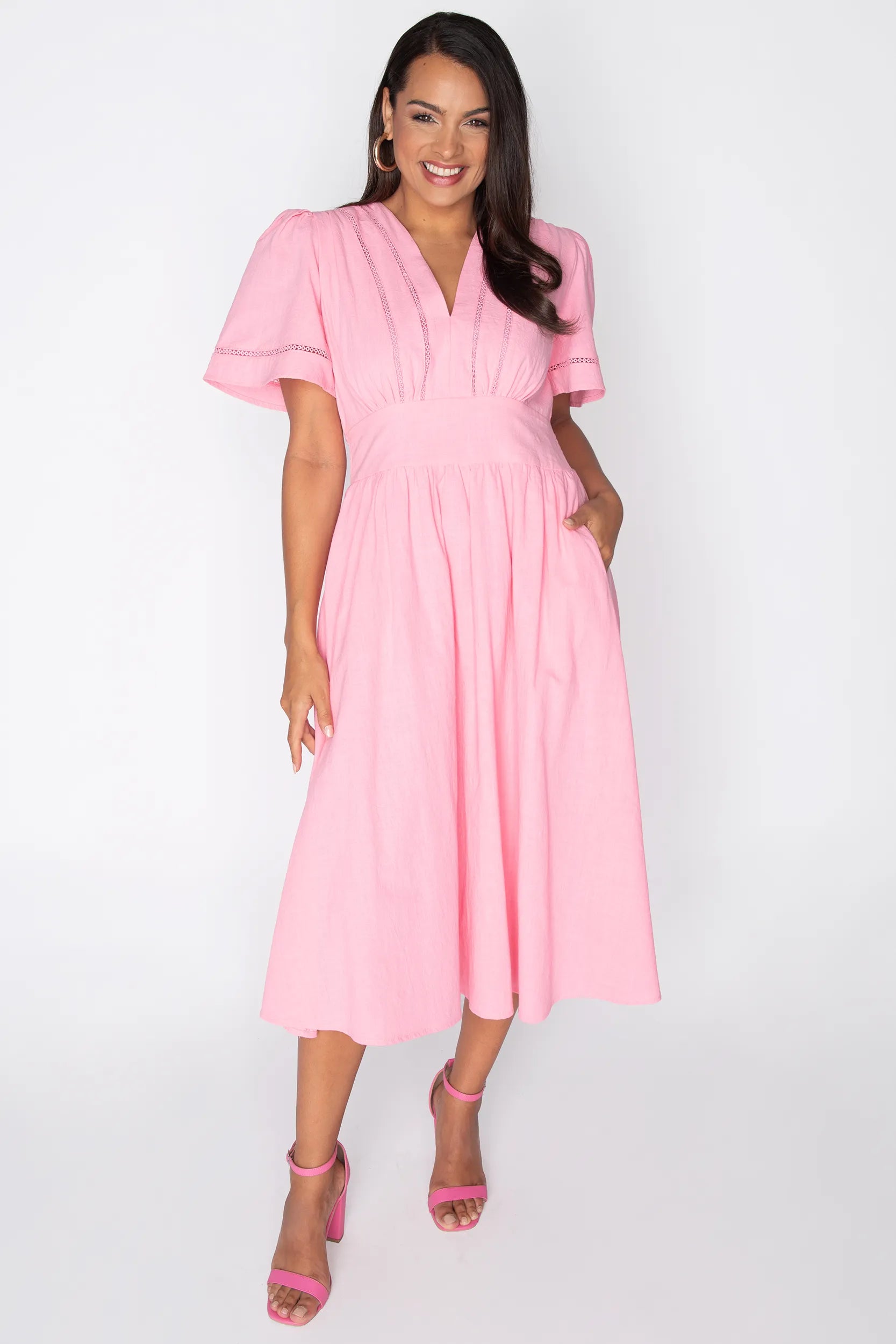 Martina Lolly Pink Dress – Lolly Pink mini dress