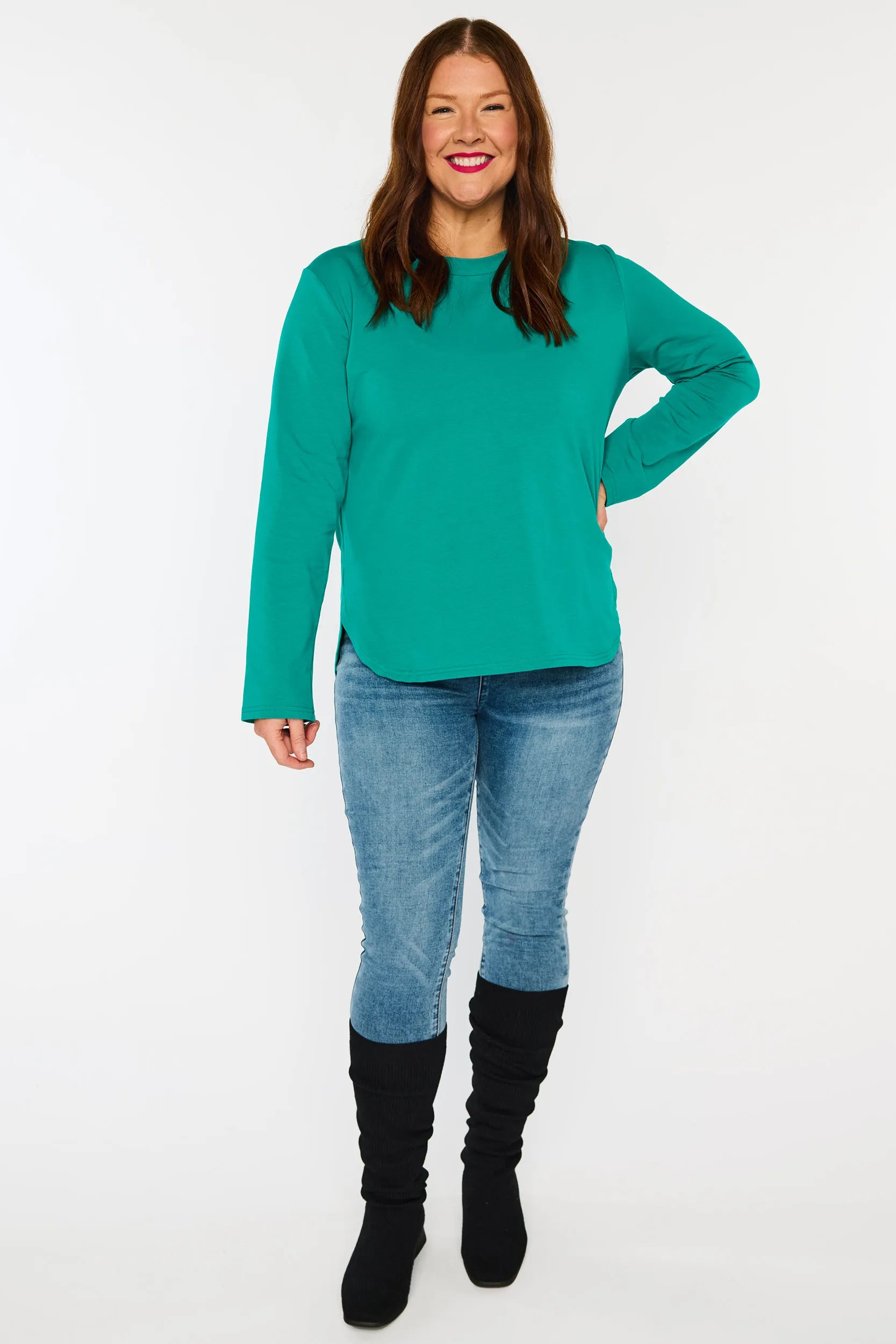 Maryanne Jade Top – Jade loose top