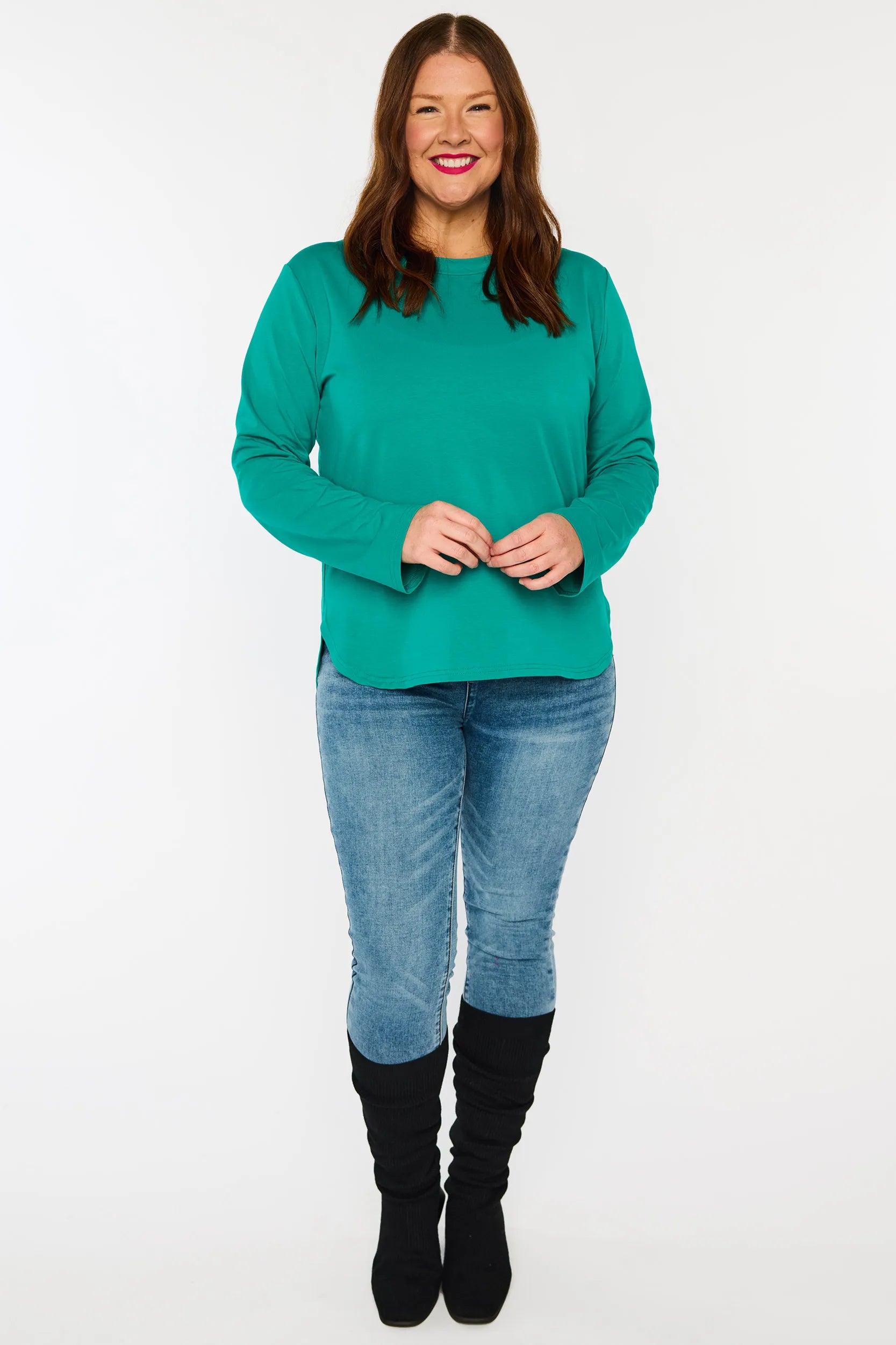 Maryanne Jade Top – Jade loose top