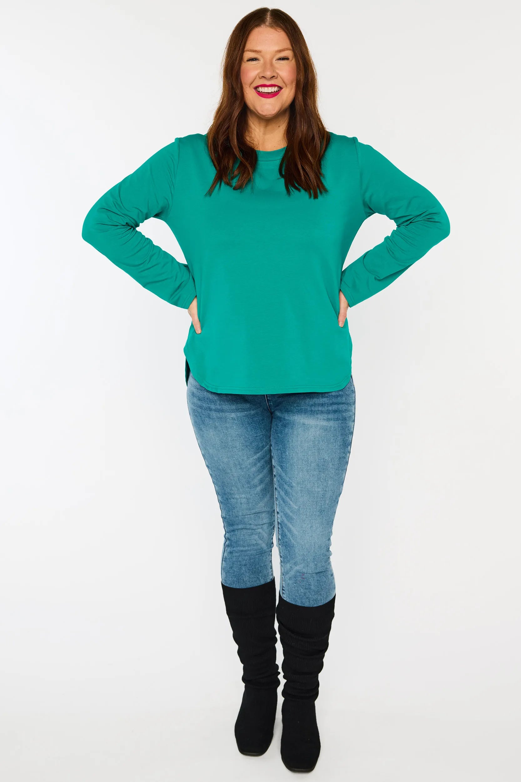 Maryanne Jade Top – Jade loose top