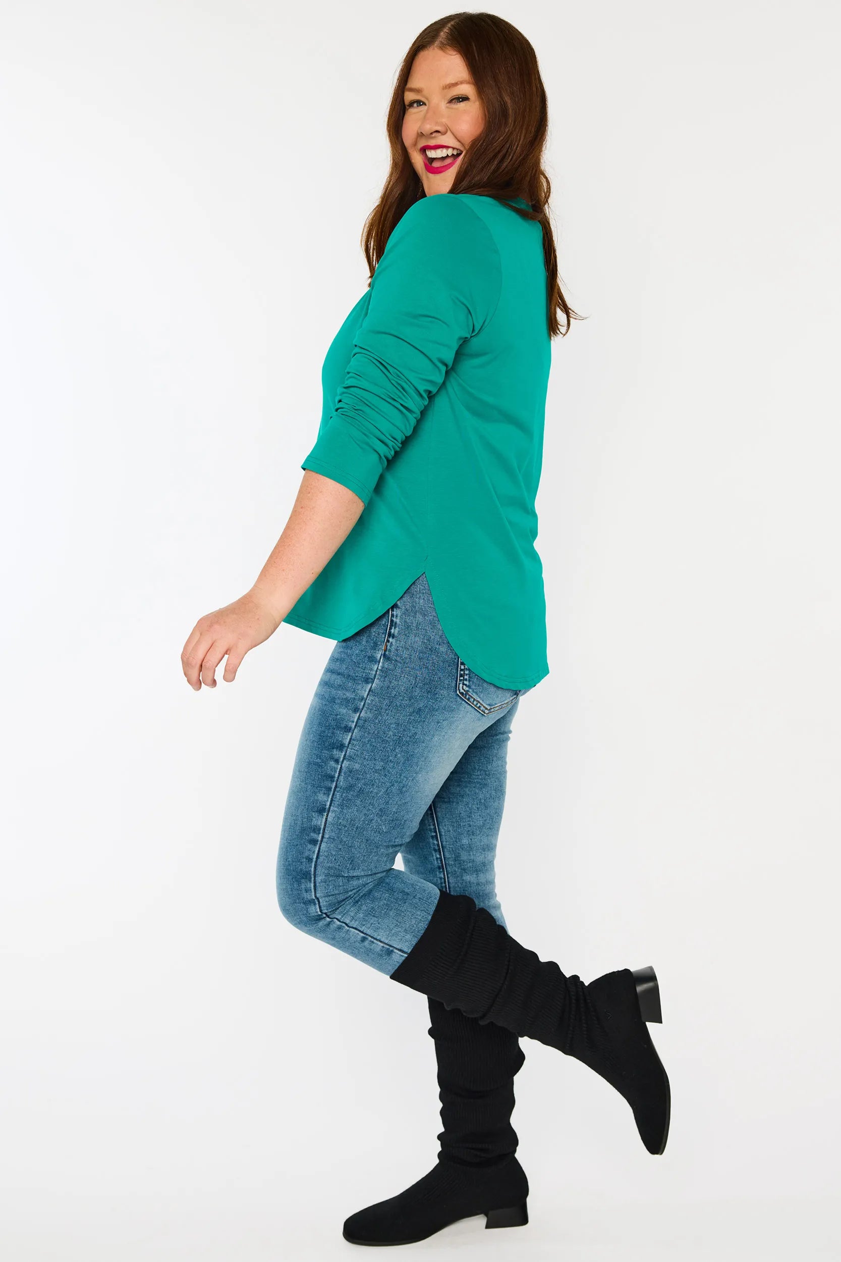 Maryanne Jade Top – Jade loose top