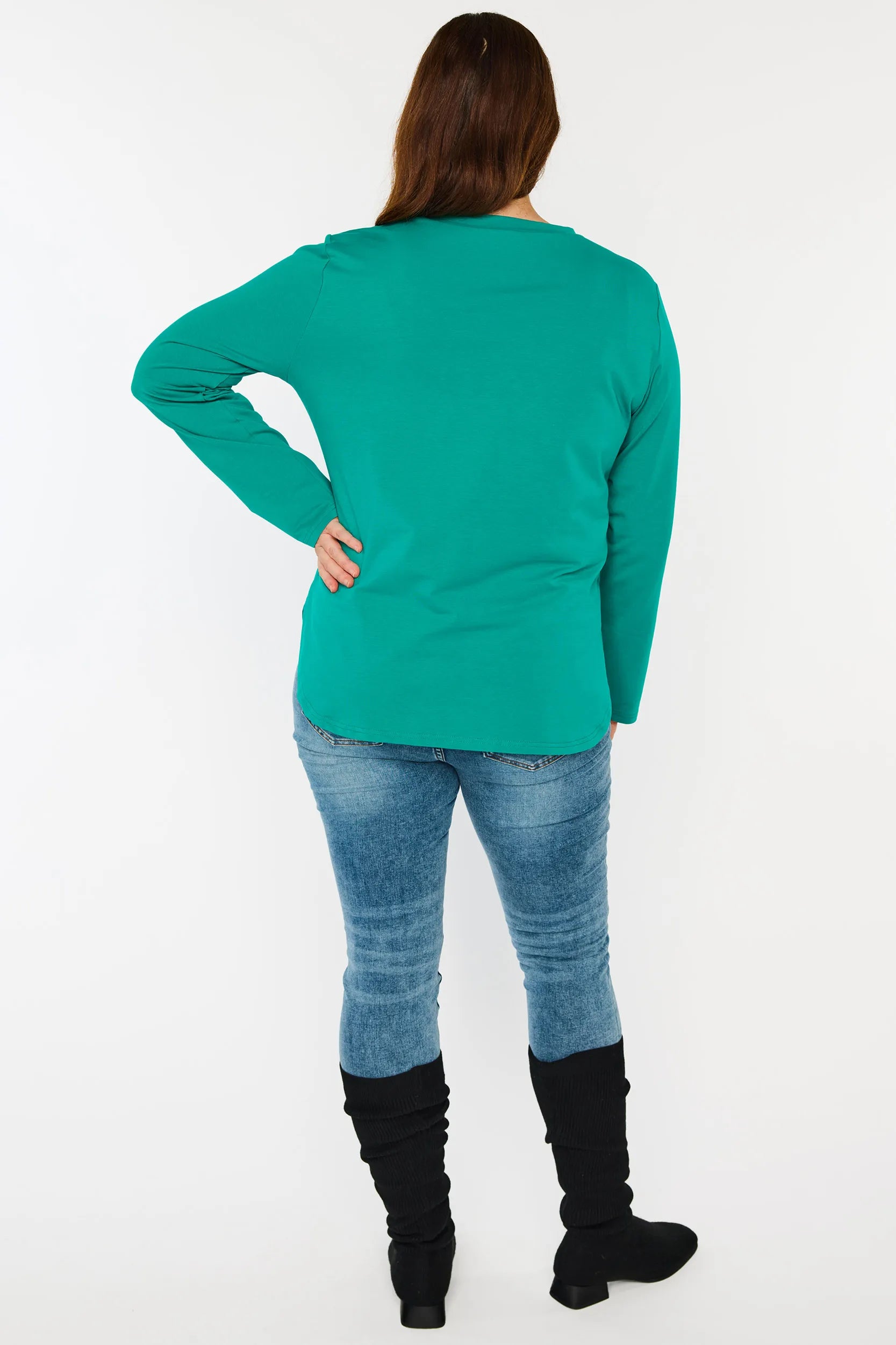 Maryanne Jade Top – Jade loose top