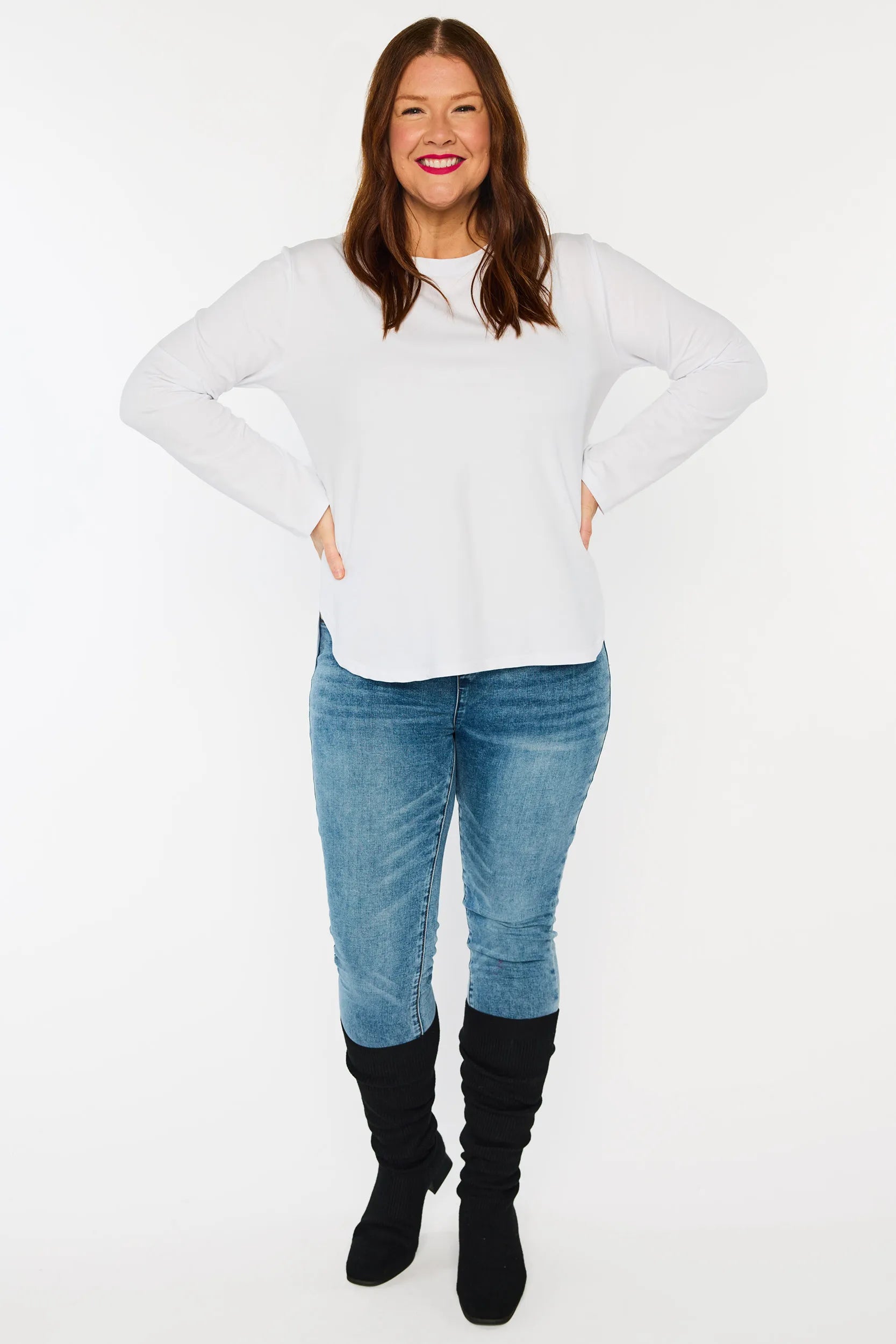 Maryanne White Top – White loose top