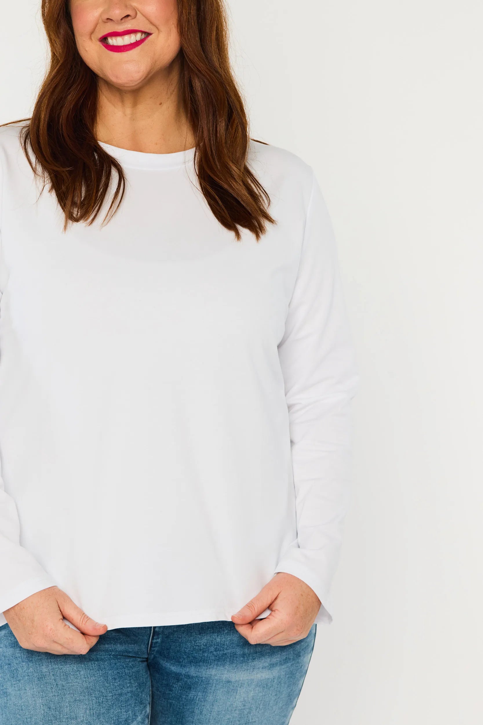 Maryanne White Top – White loose top