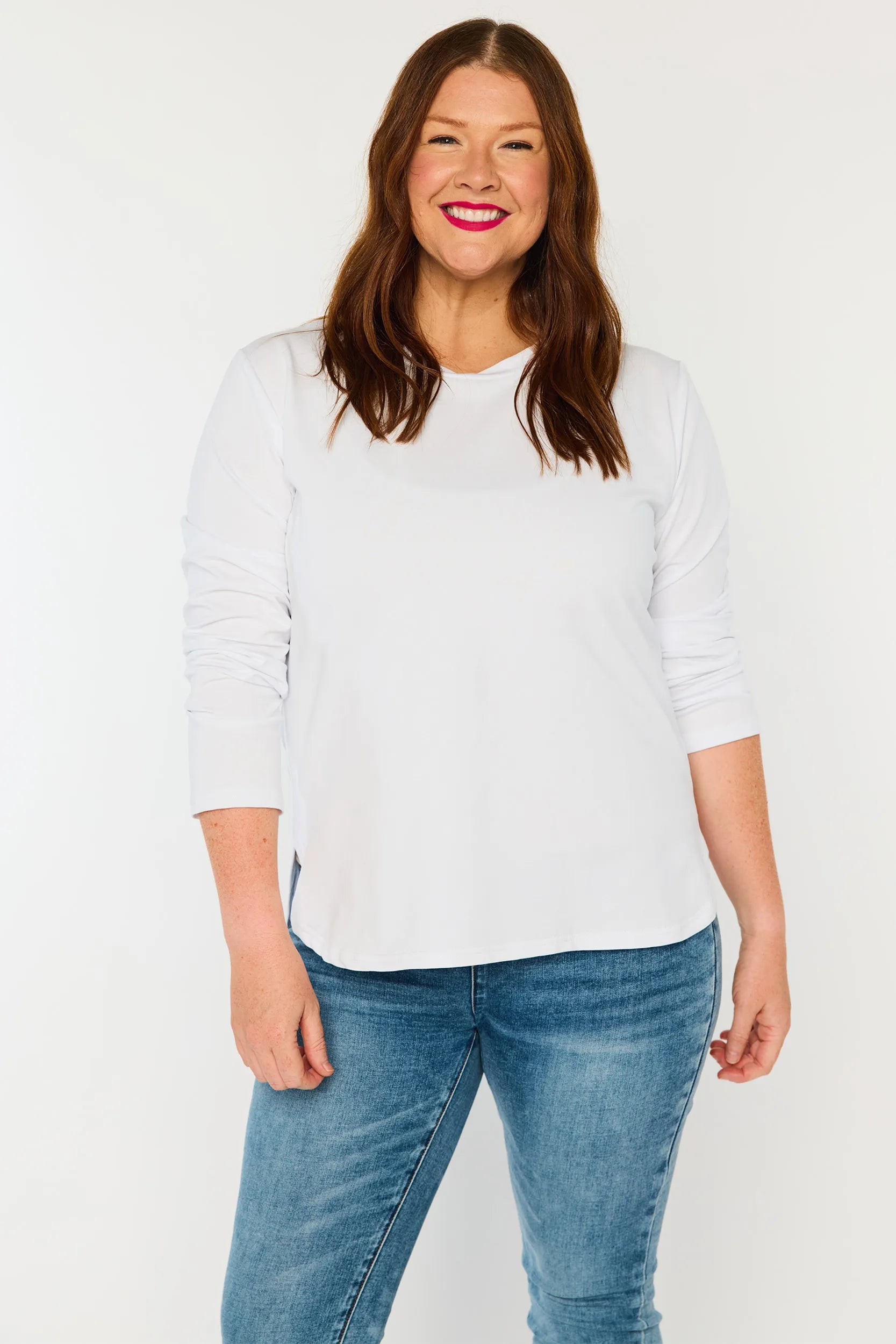 Maryanne White Top – White loose top