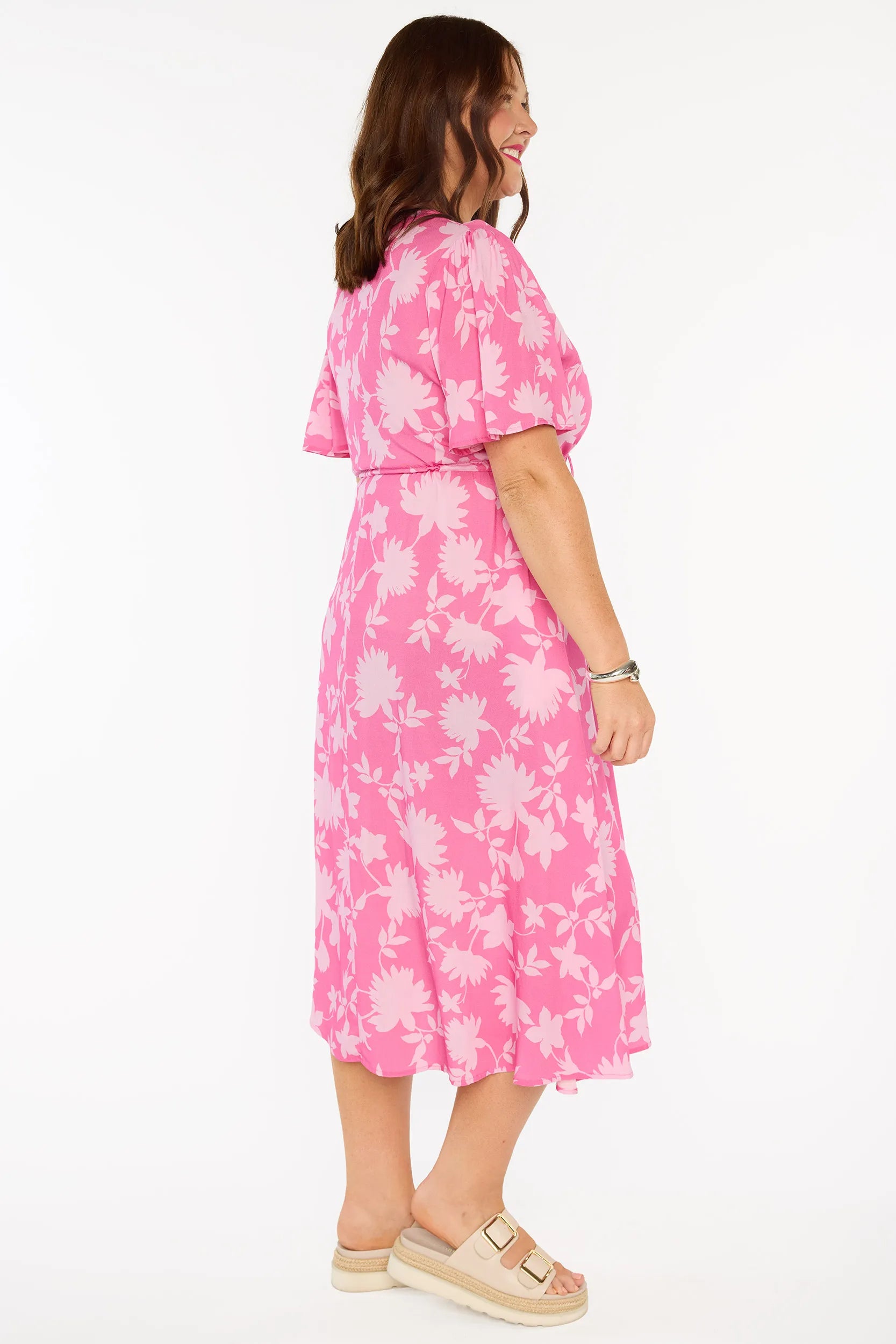 Michelle Pink Ivy Dress