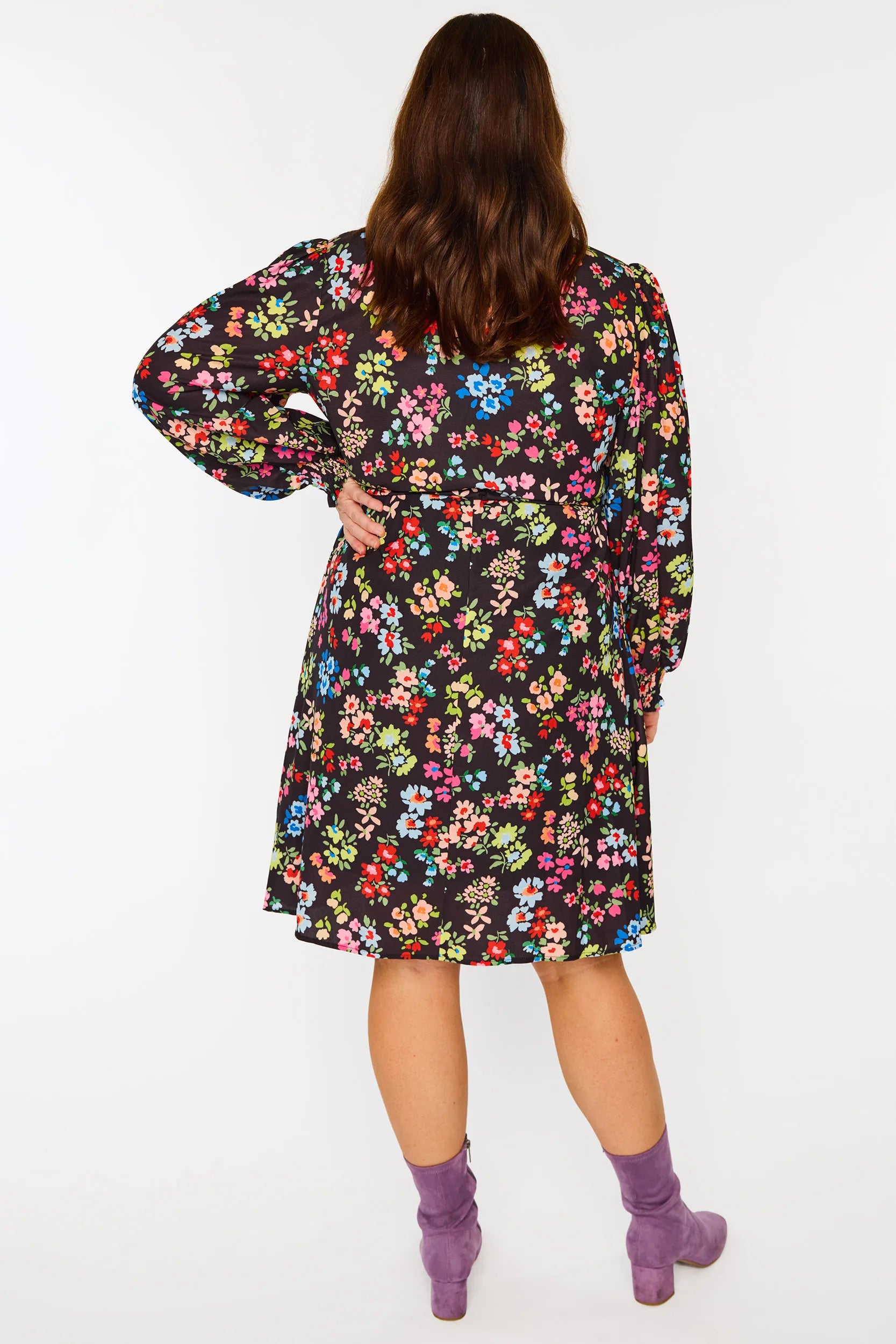 Sofia Rainbow Fields Dress – Rainbow Fields knee length dress