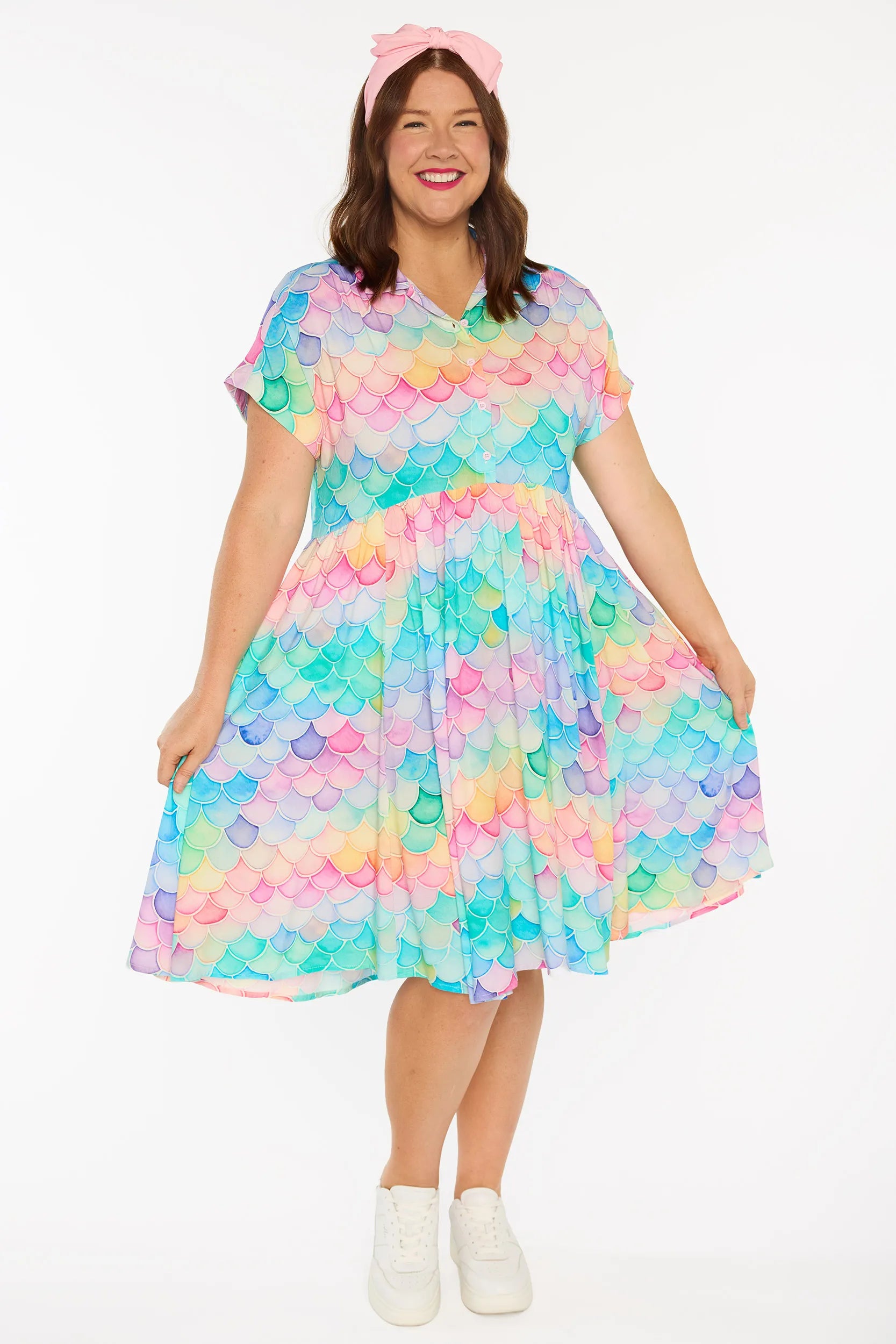 Kimba Rainbow Fish Dress