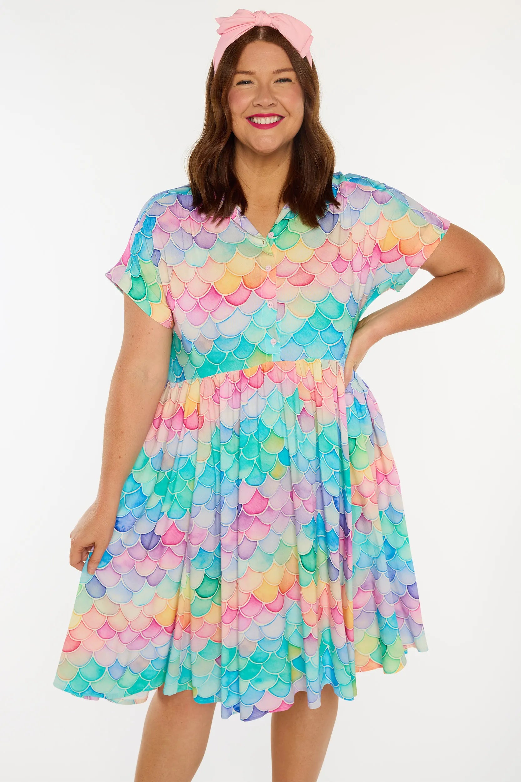 Kimba Rainbow Fish Dress
