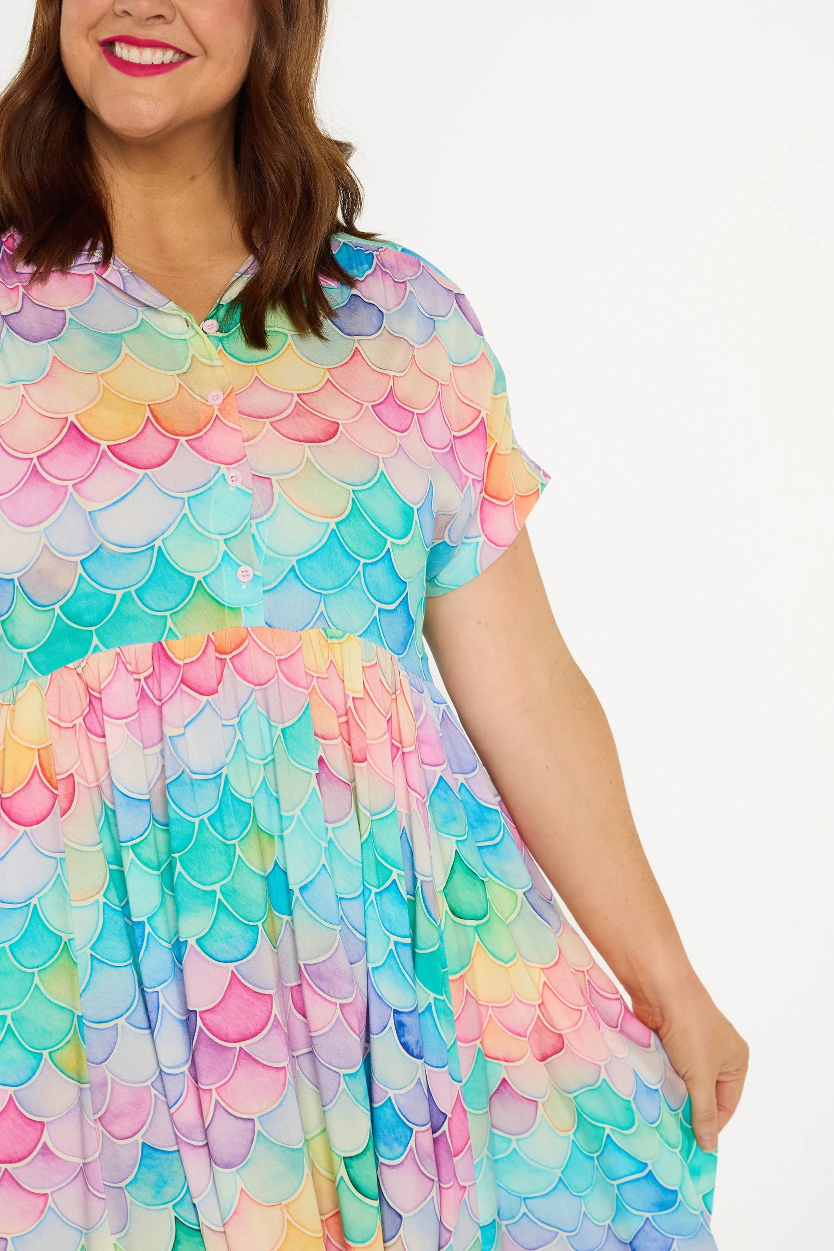 Kimba Rainbow Fish Dress