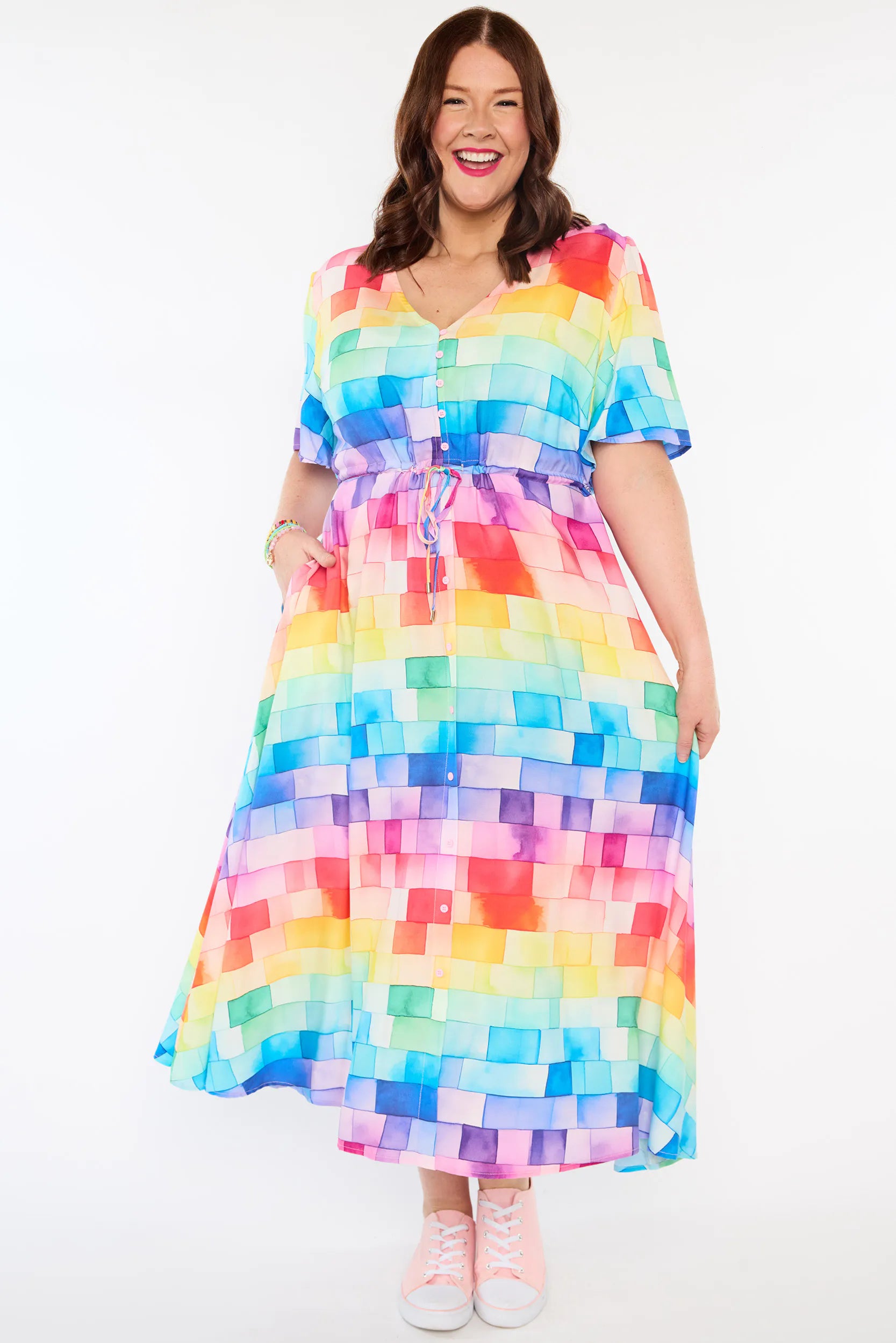 Michelle Rainbow Lane Dress