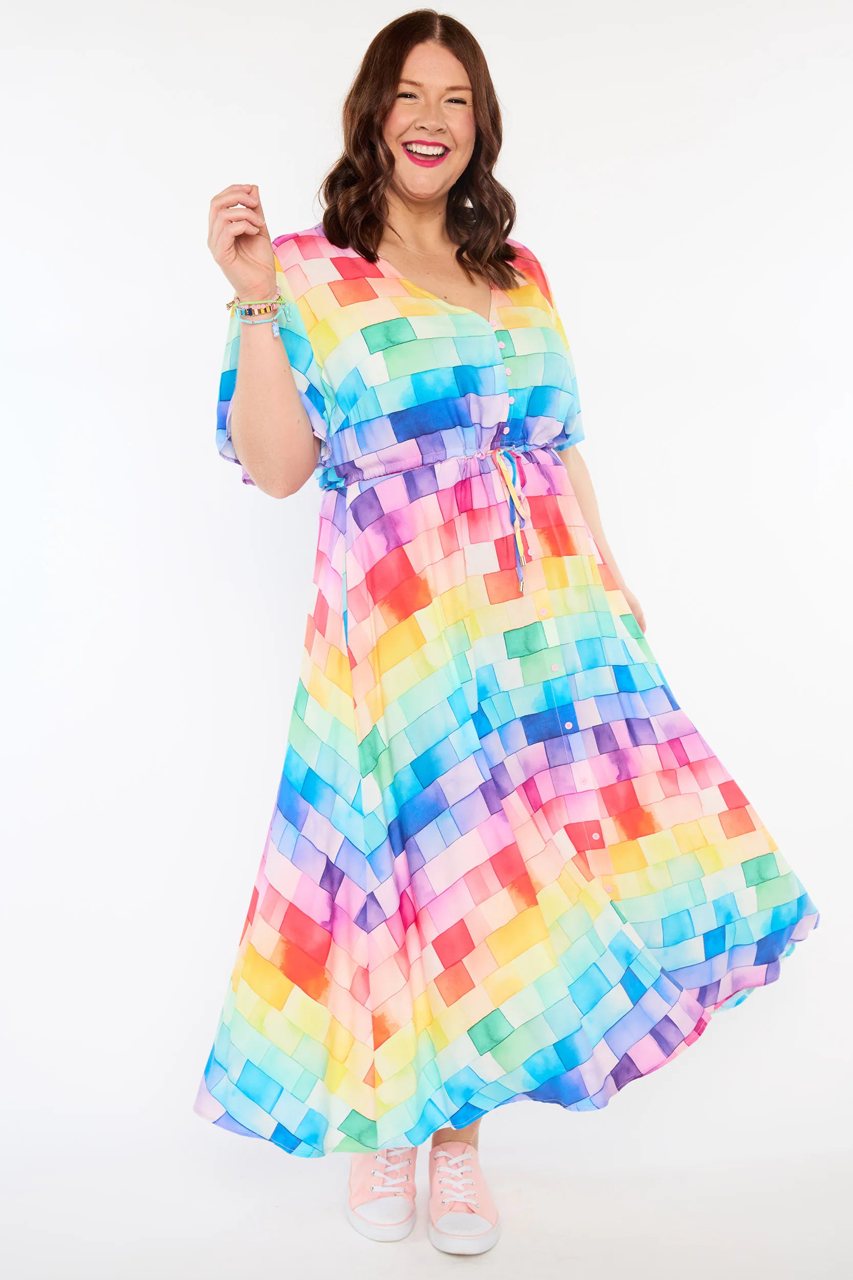 Michelle Rainbow Lane Dress
