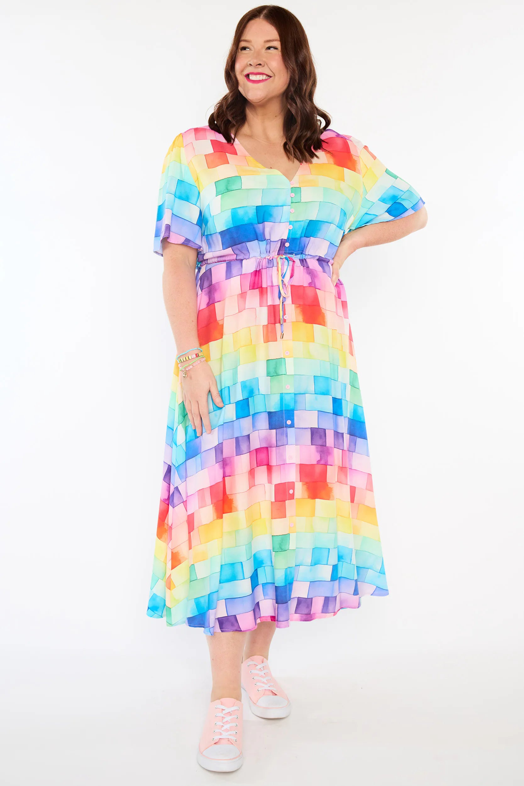 Michelle Rainbow Lane Dress