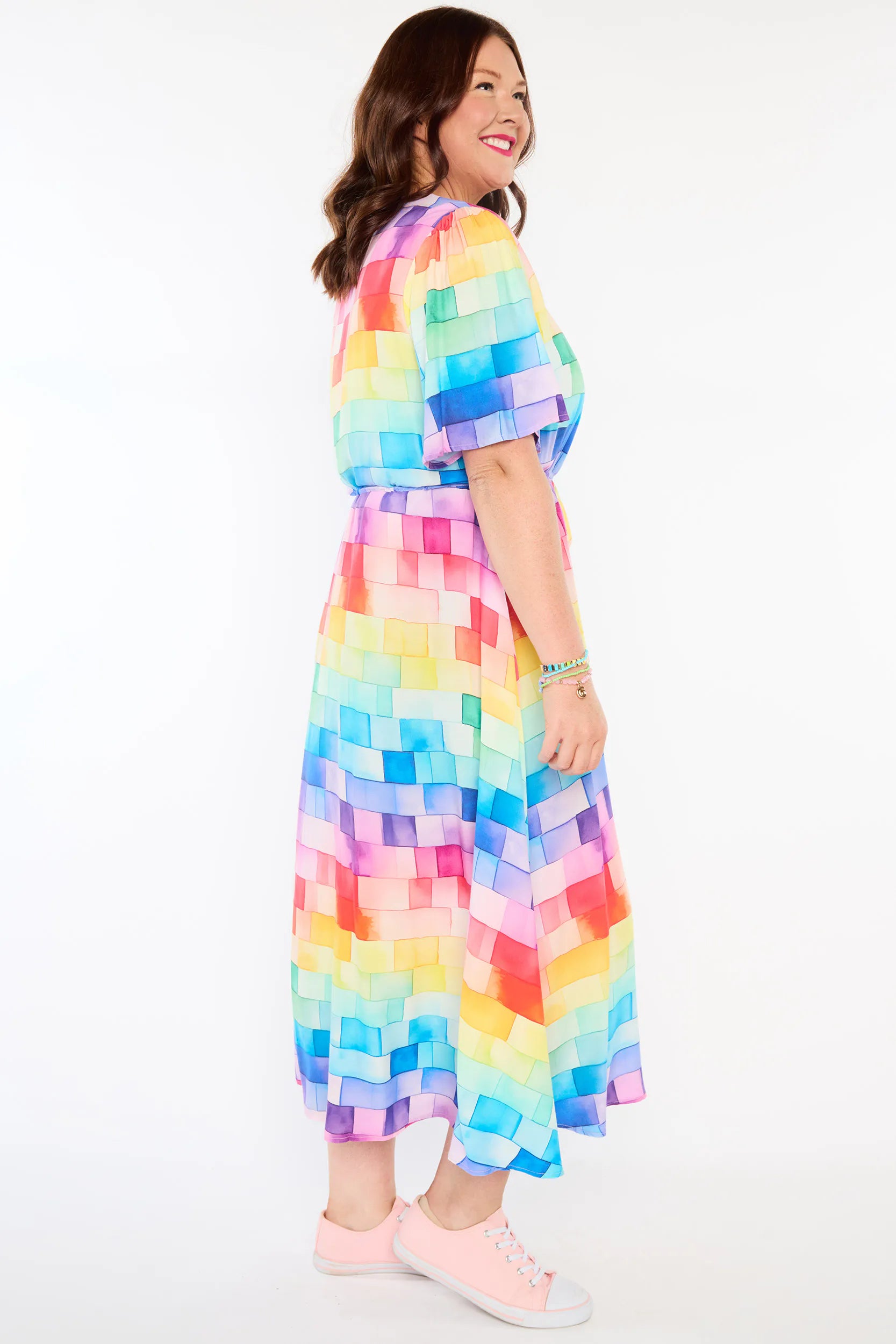 Michelle Rainbow Lane Dress