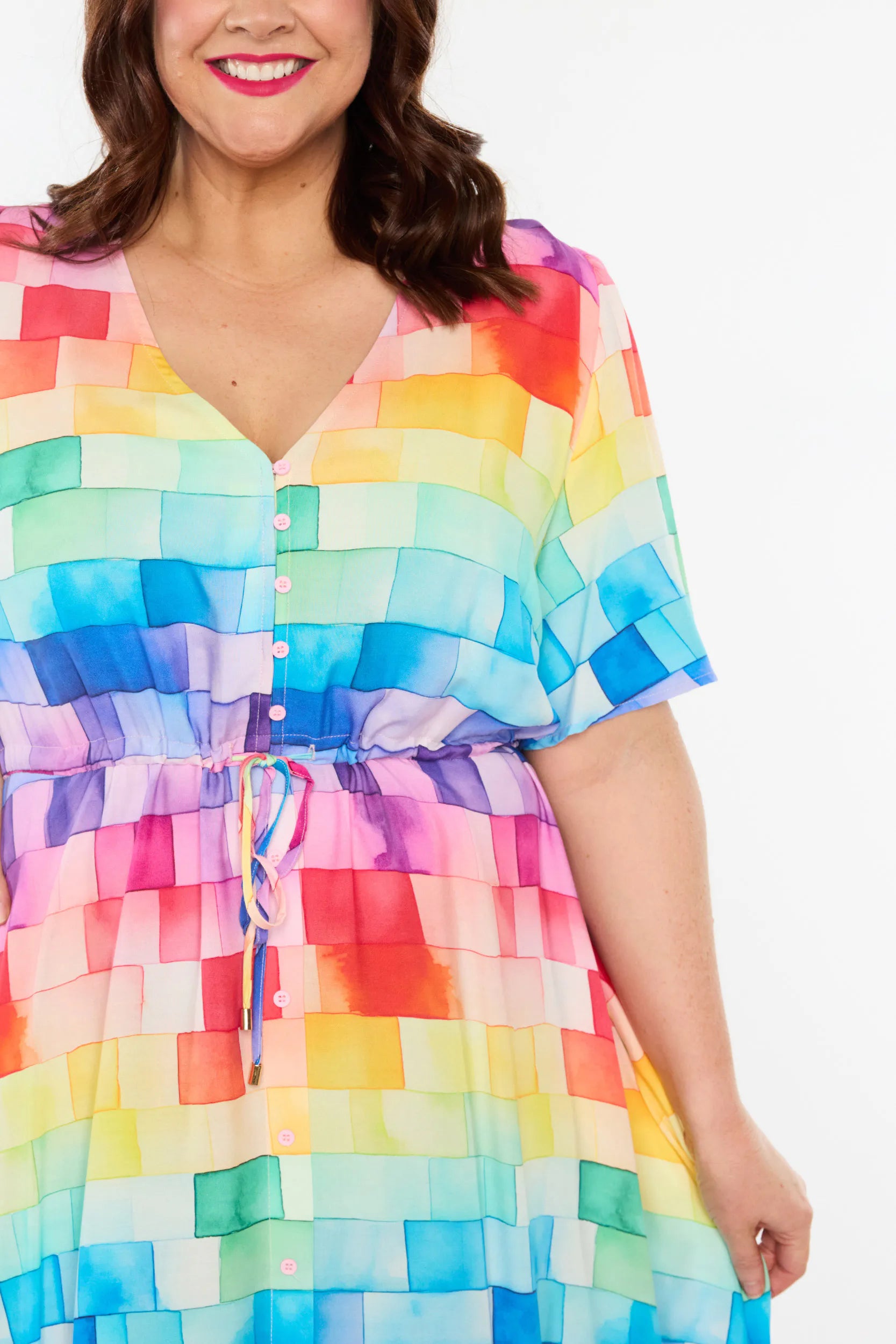 Michelle Rainbow Lane Dress