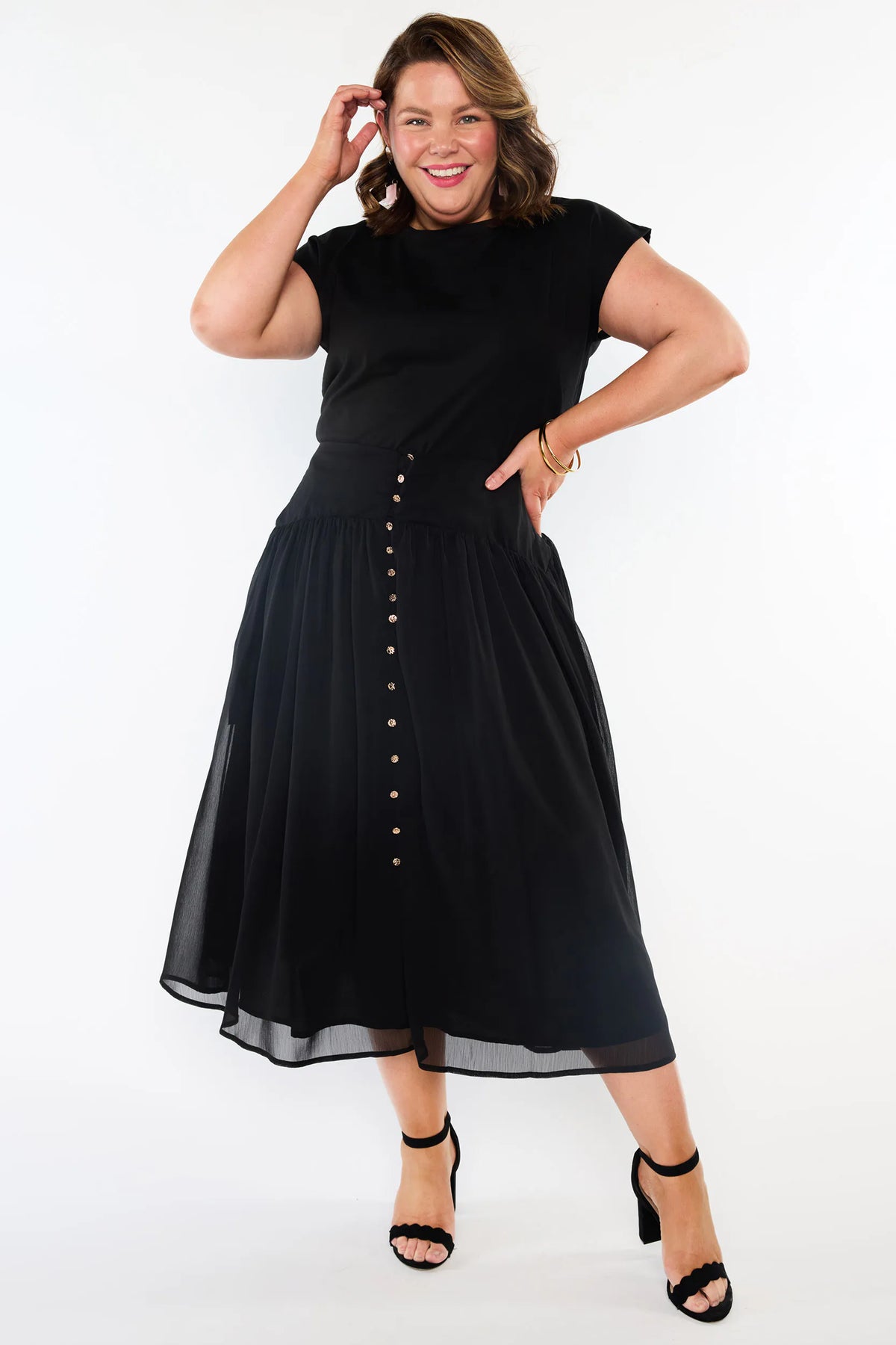 Raven Black Skirt