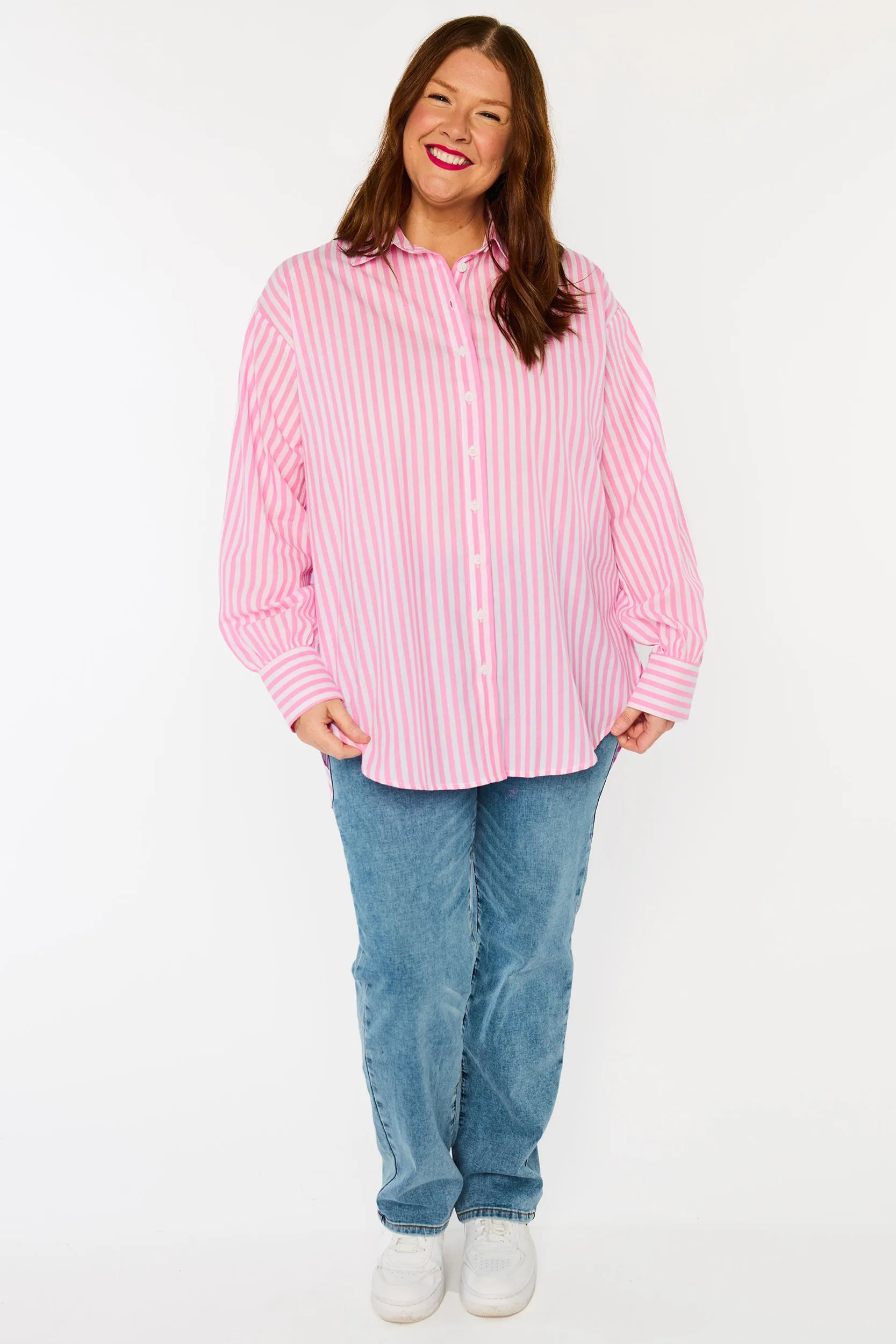 Sadie Candy Stripe Shirt – Candy top