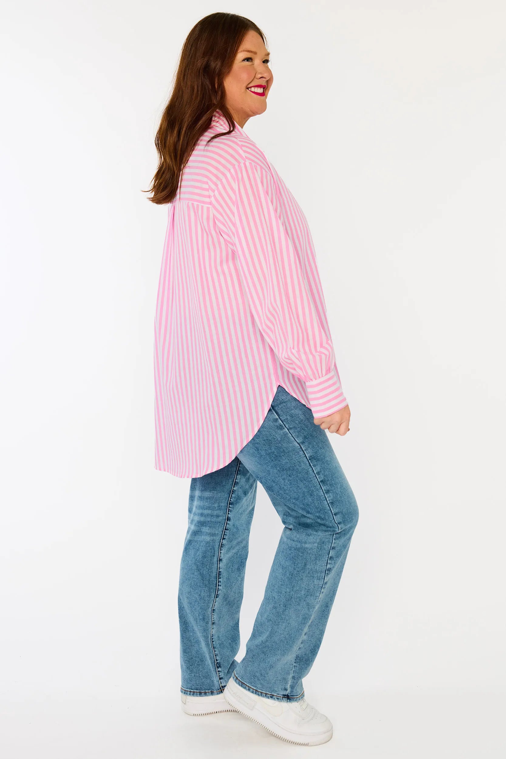 Sadie Candy Stripe Shirt – Candy top