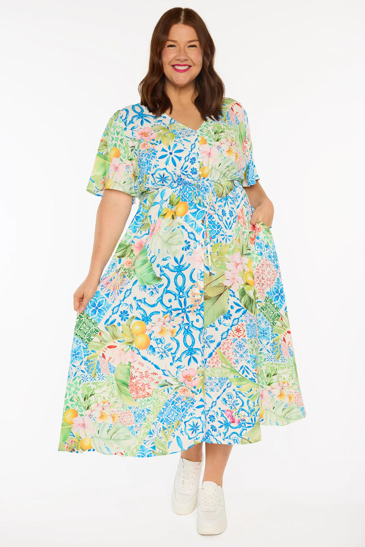 Michelle Santorini Sun Dress
