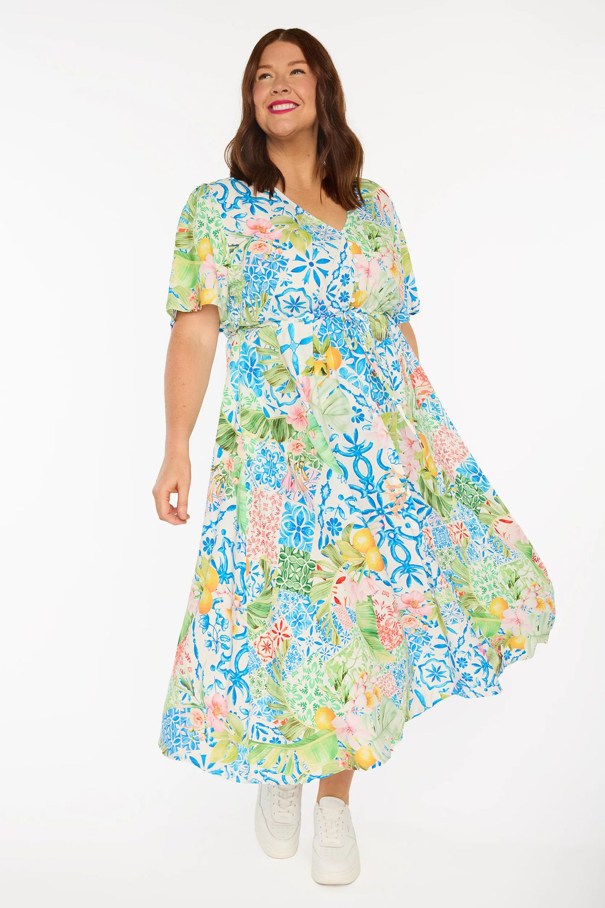 Michelle Santorini Sun Dress