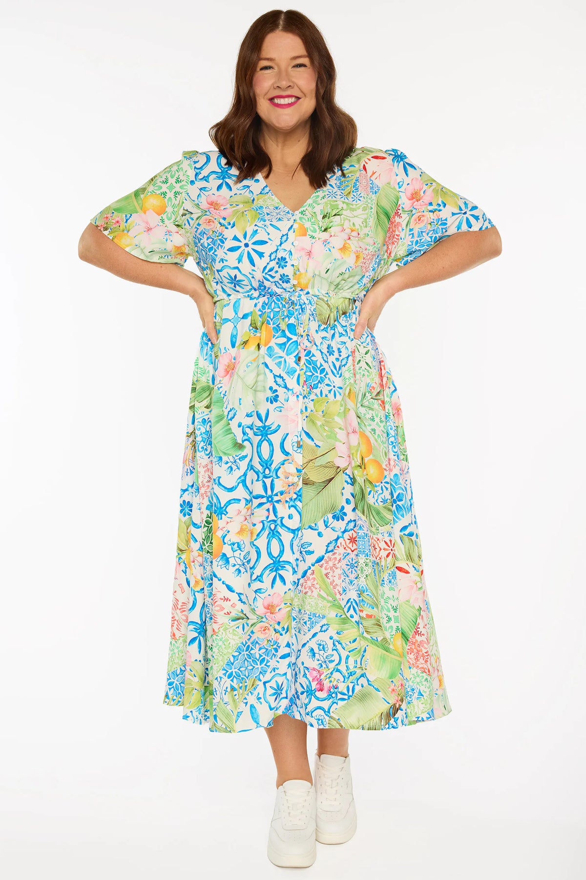 Michelle Santorini Sun Dress