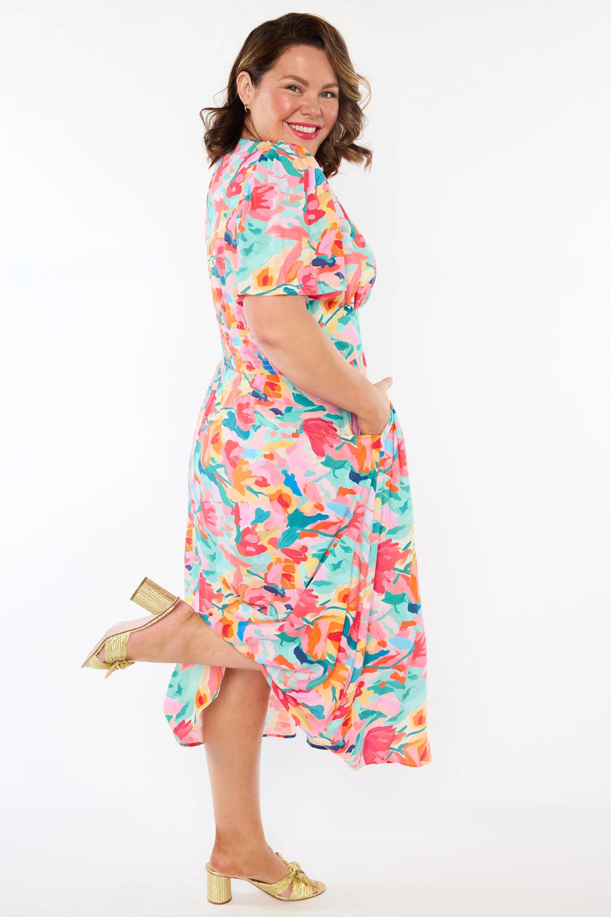 Eloise Spring Garden Dress