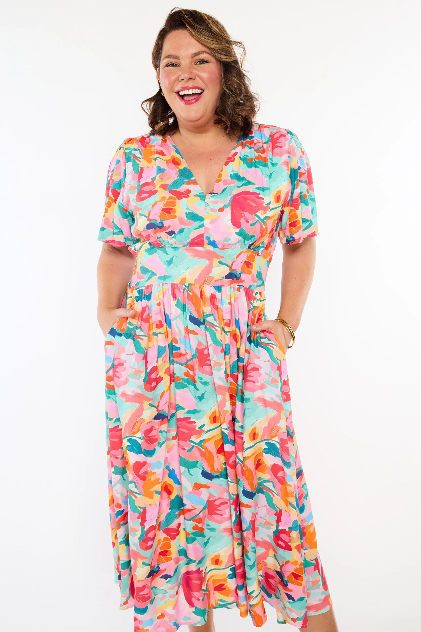 Eloise Spring Garden Dress